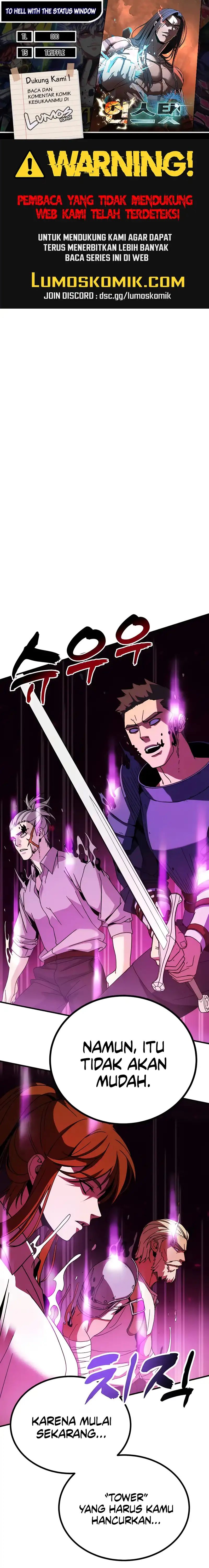 To Hell With the Status Window chapter 3