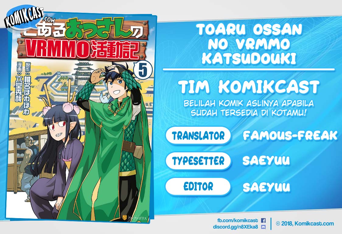 Toaru Ossan no VRMMO Katsudouki Chapter 49 Bahasa Indonesia