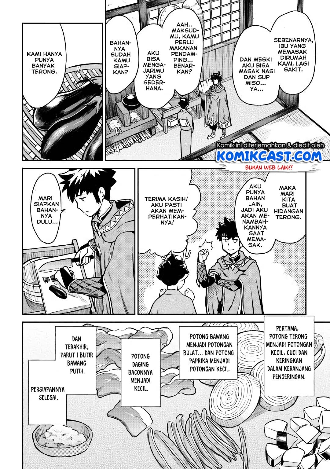 Toaru Ossan no VRMMO Katsudouki Chapter 49 Bahasa Indonesia