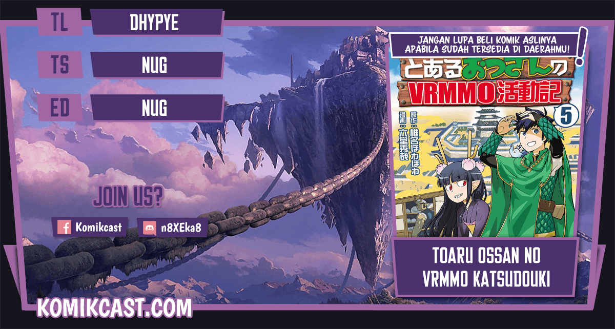 Toaru Ossan no VRMMO Katsudouki Chapter 74 Bahasa Indonesia