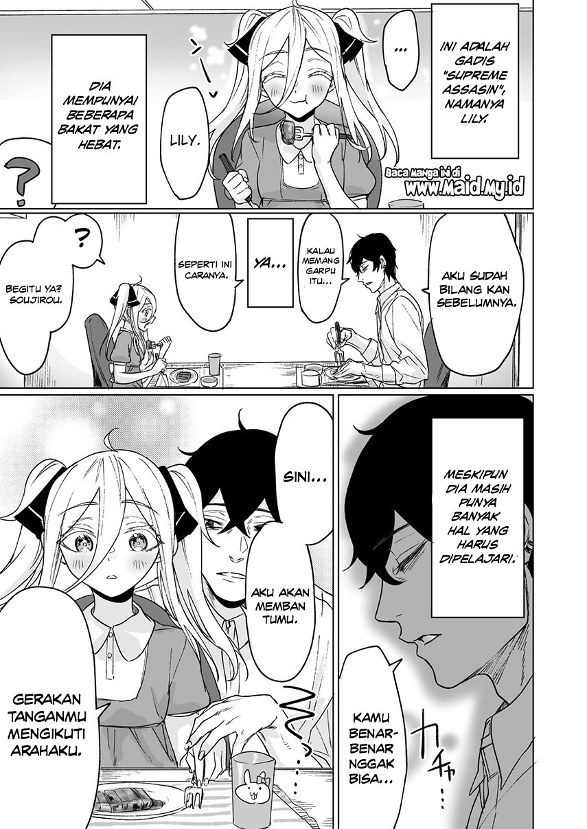 Today Once Again the Assassin Cannot Win Against the Girl He Picked Up! chapter 3