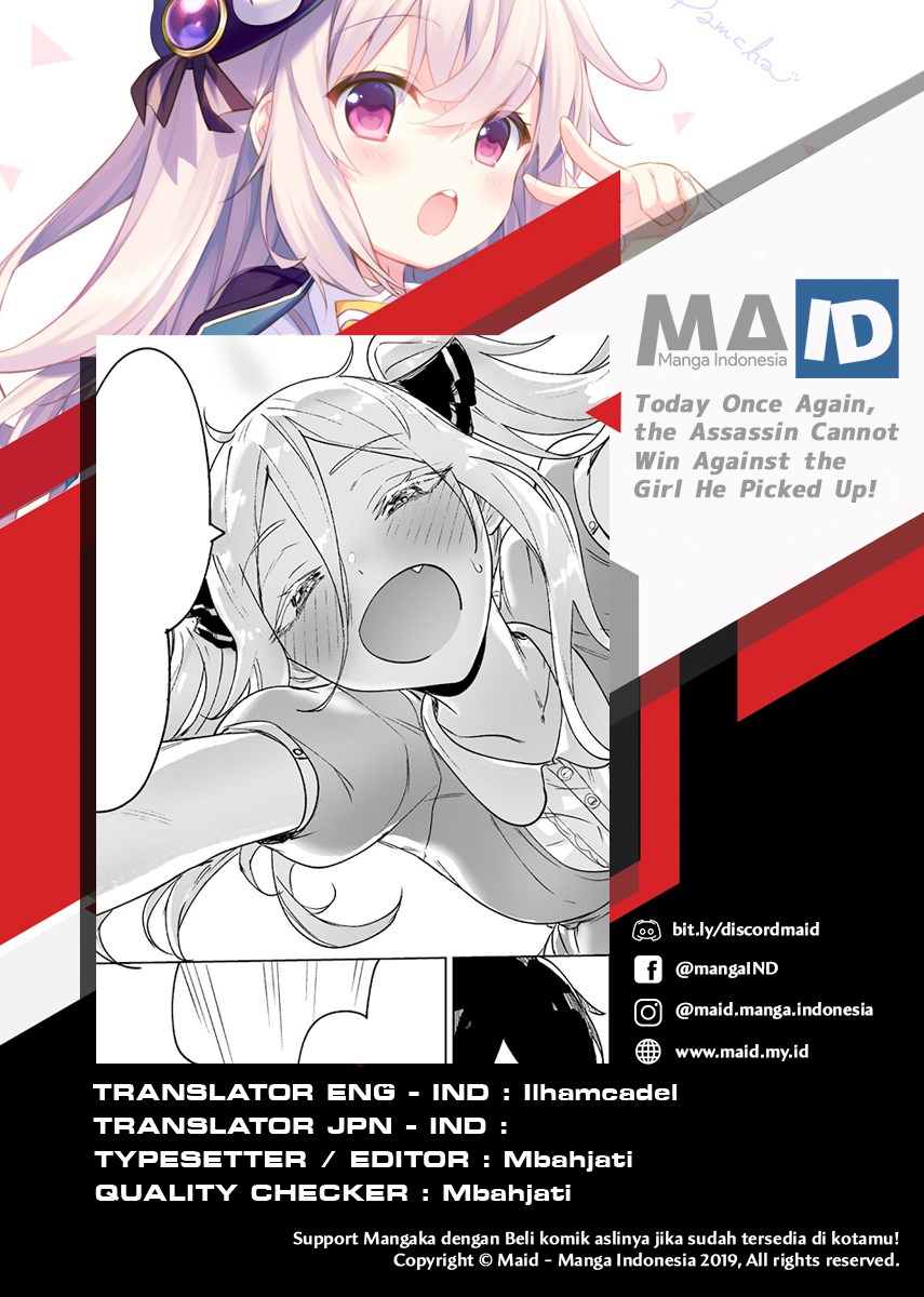Today Once Again the Assassin Cannot Win Against the Girl He Picked Up! chapter 5
