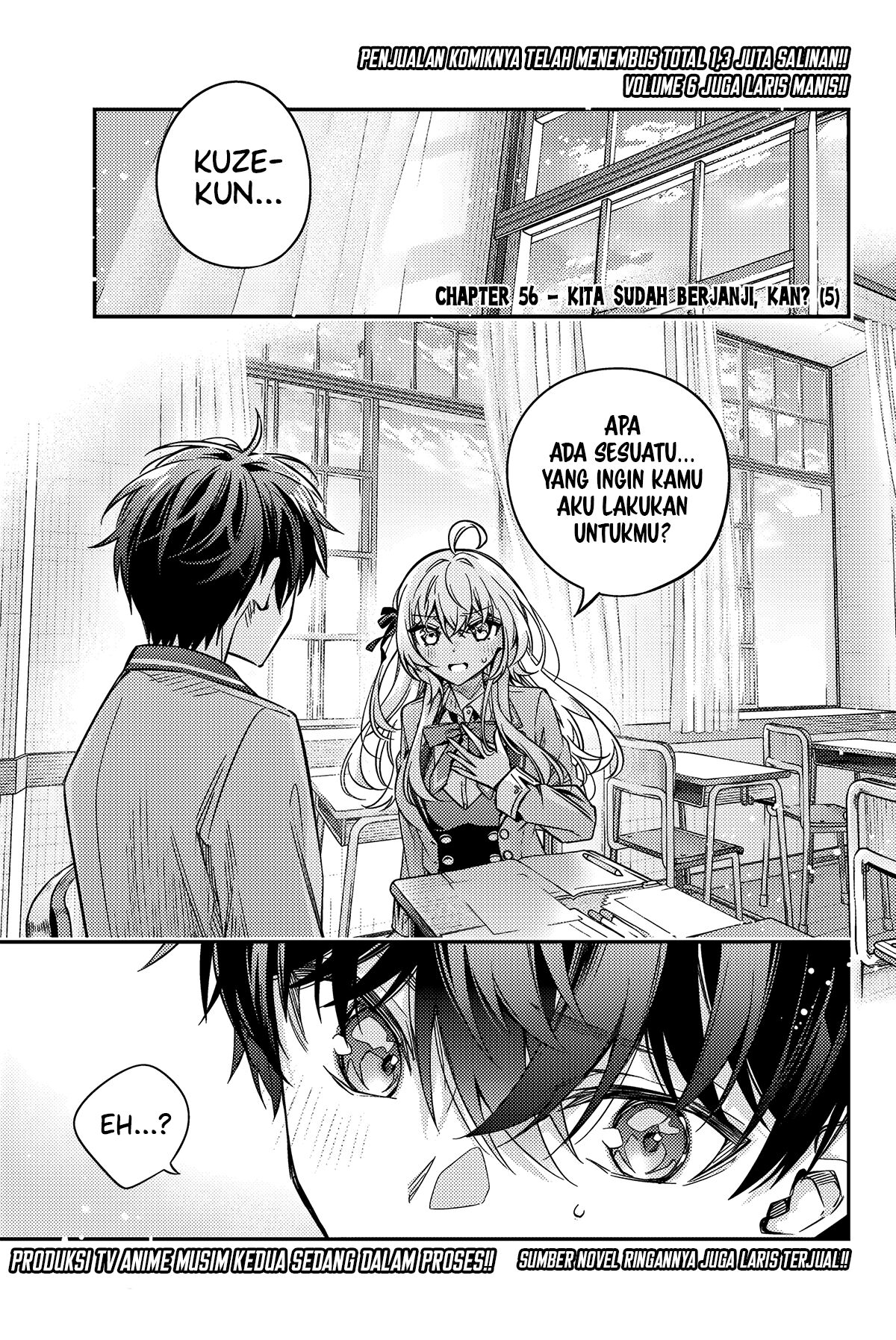 Tokidoki Bosotto Roshiago de Dereru Tonari no Alya-san chapter 56