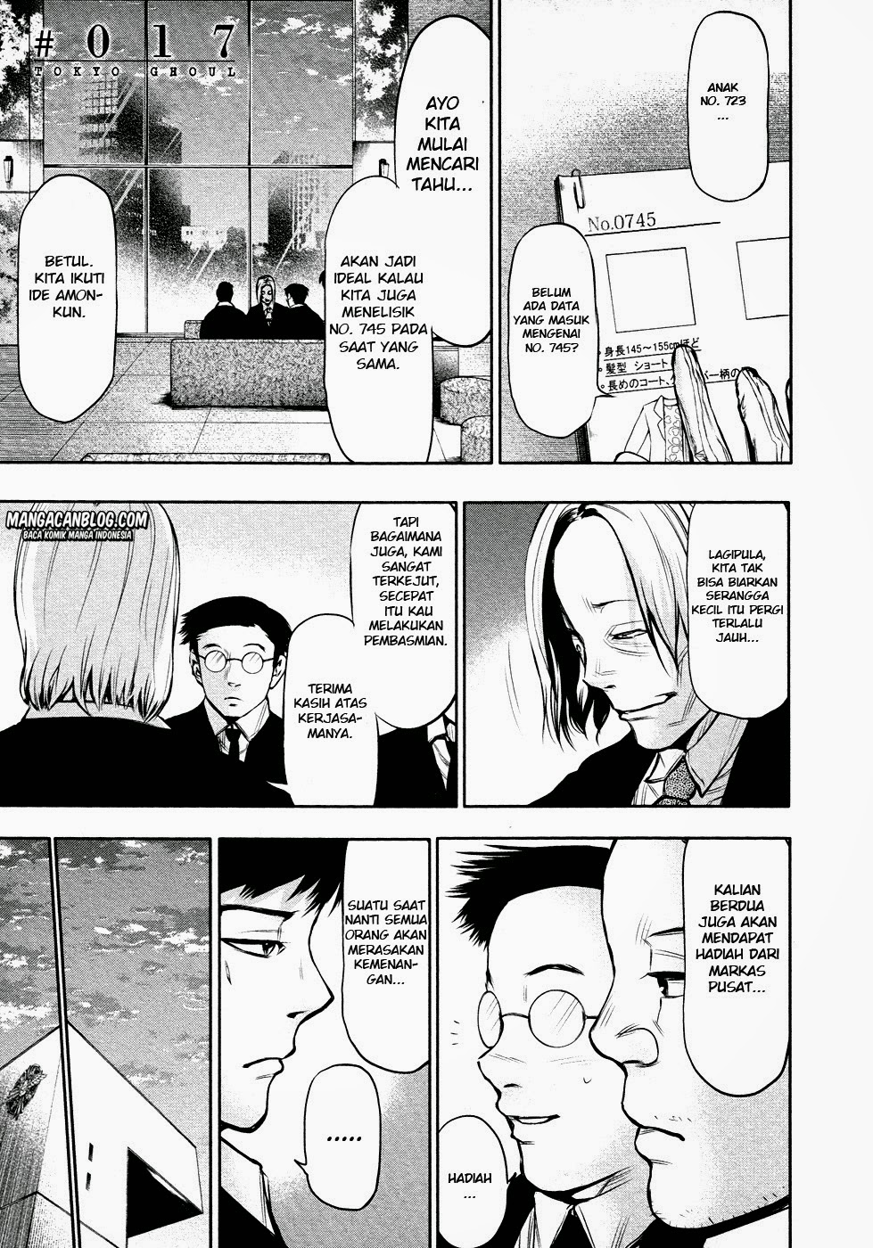 Tokyo Ghoul chapter 17