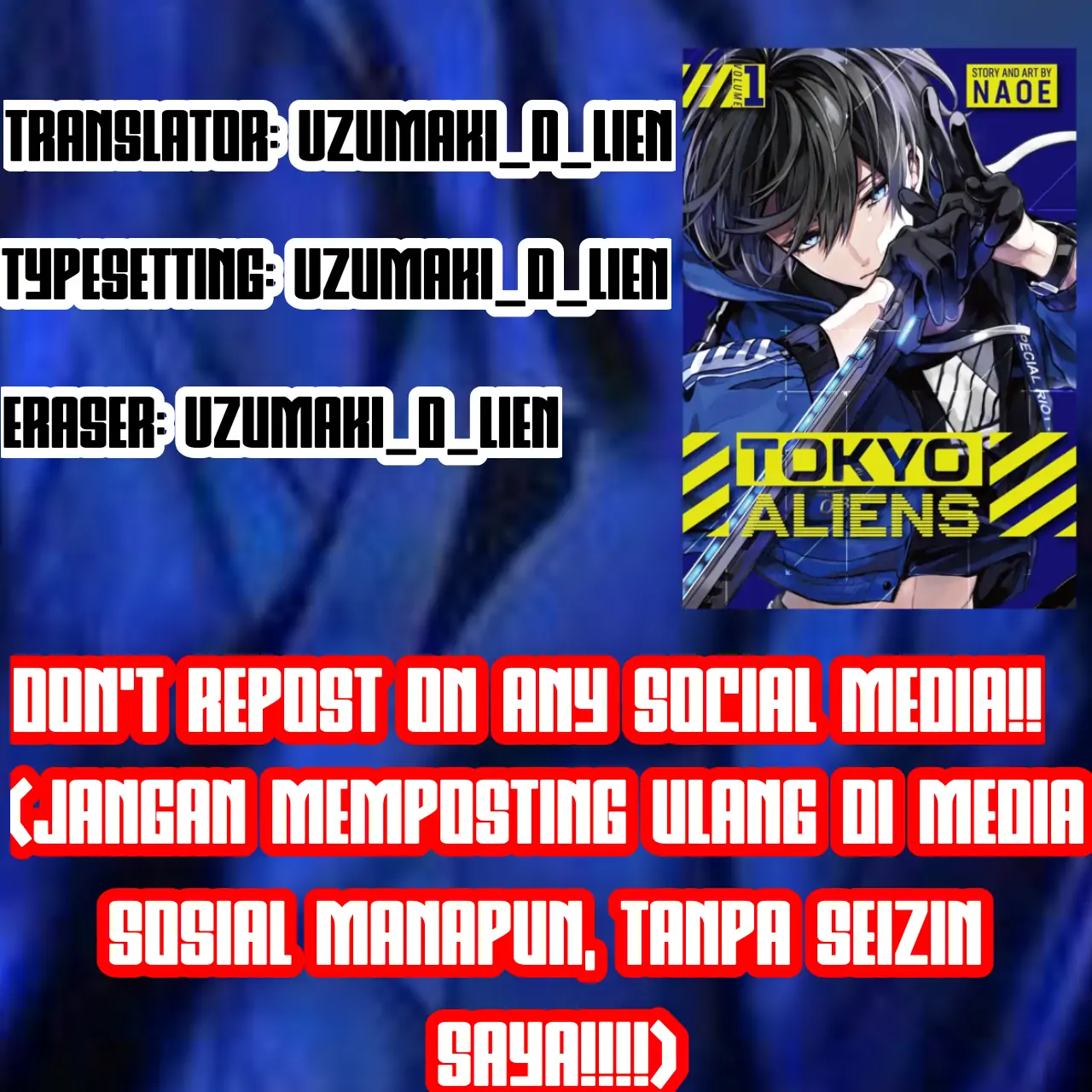 Tokyo Aliens Chapter 01 Bahasa Indonesia