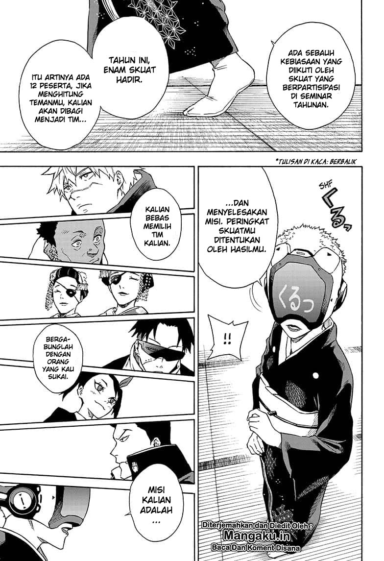 Tokyo Shinobi Squad Chapter 13 Bahasa Indonesia