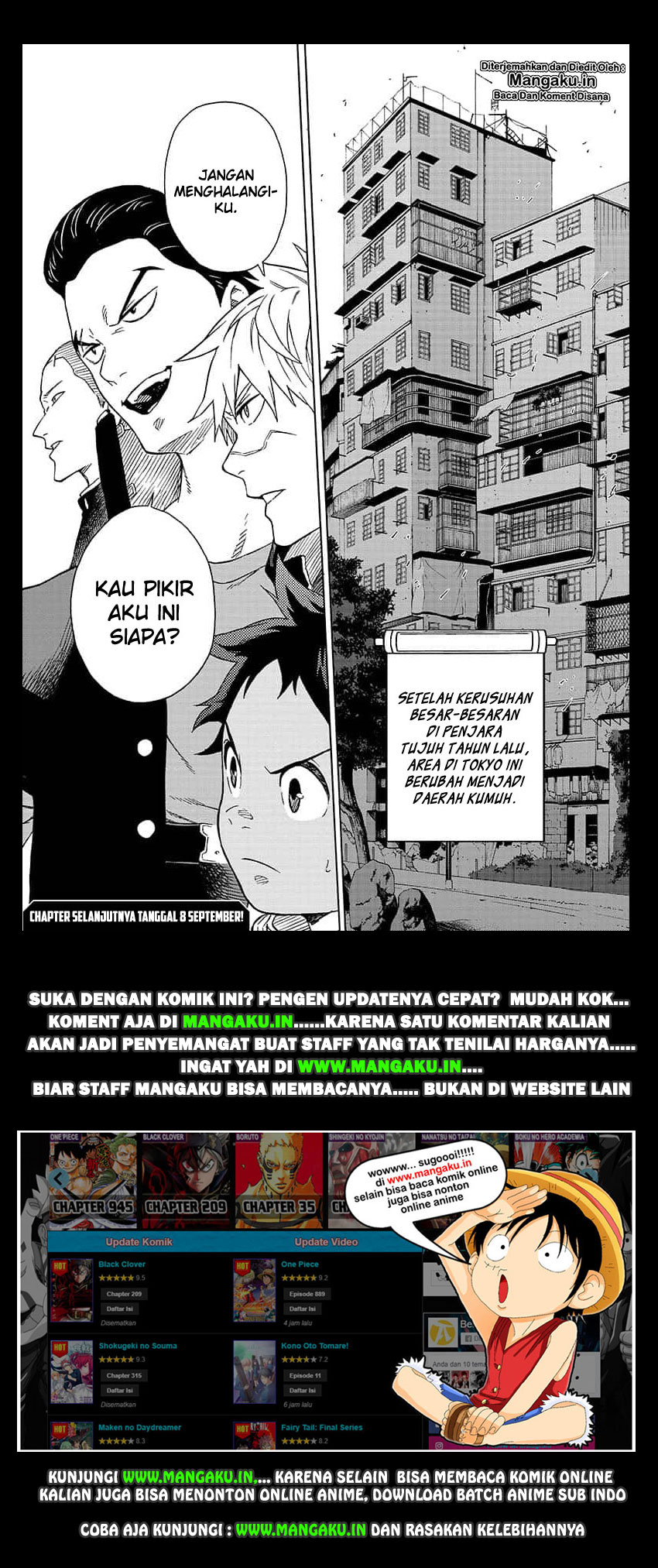 Tokyo Shinobi Squad Chapter 13 Bahasa Indonesia