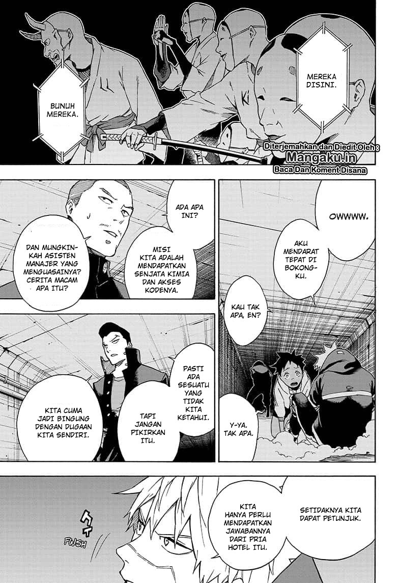 Tokyo Shinobi Squad Chapter 14 Bahasa Indonesia