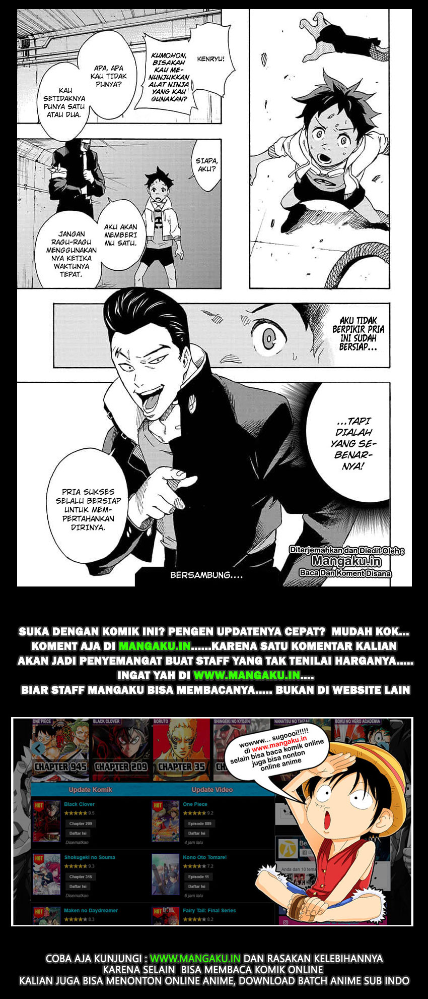 Tokyo Shinobi Squad Chapter 14 Bahasa Indonesia
