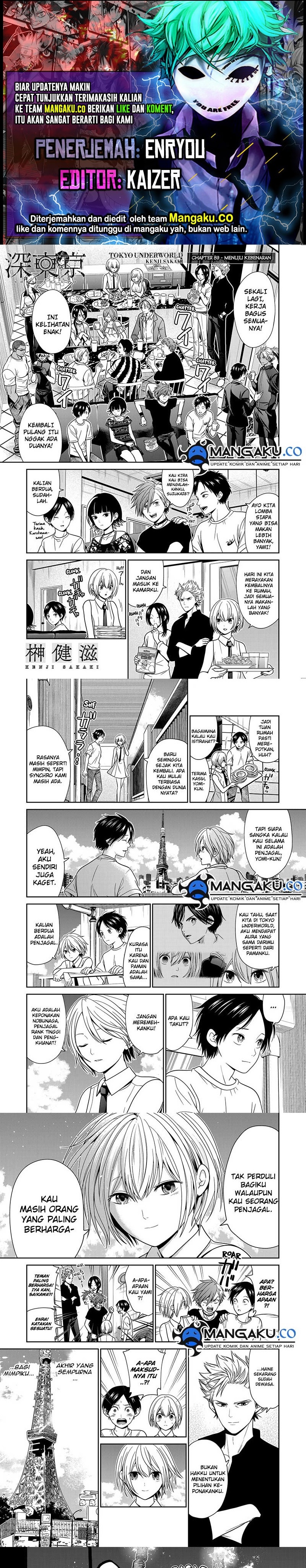 Tokyo Underworld Chapter 89 Bahasa Indonesia