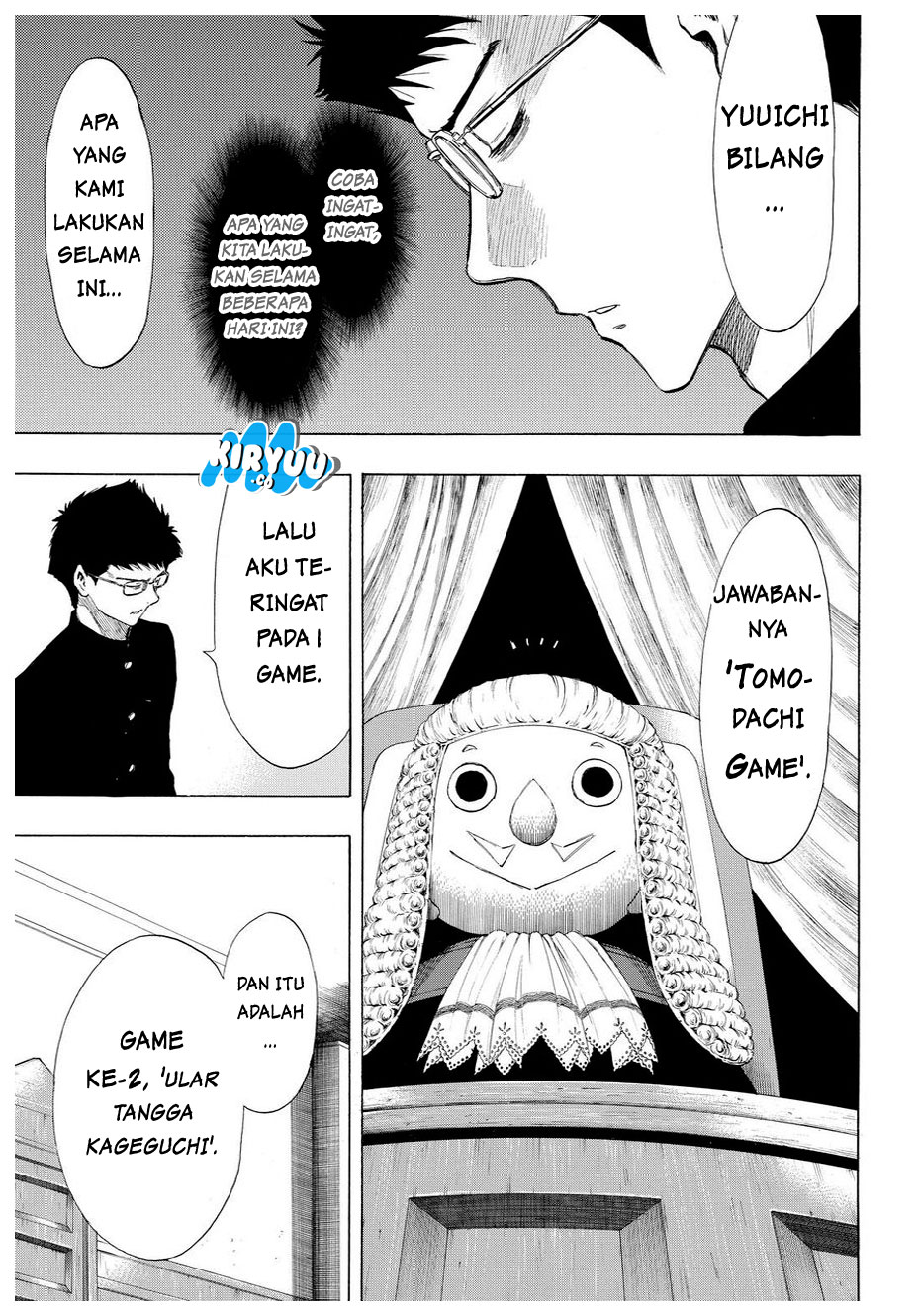 Tomodachi Game Chapter 29 Bahasa Indonesia