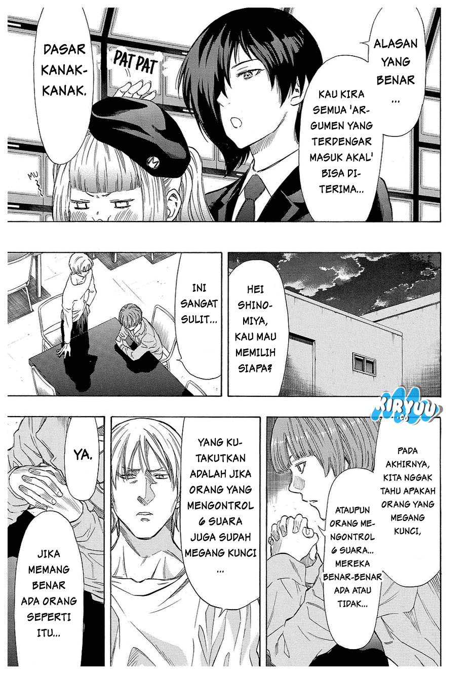 Tomodachi Game chapter 40