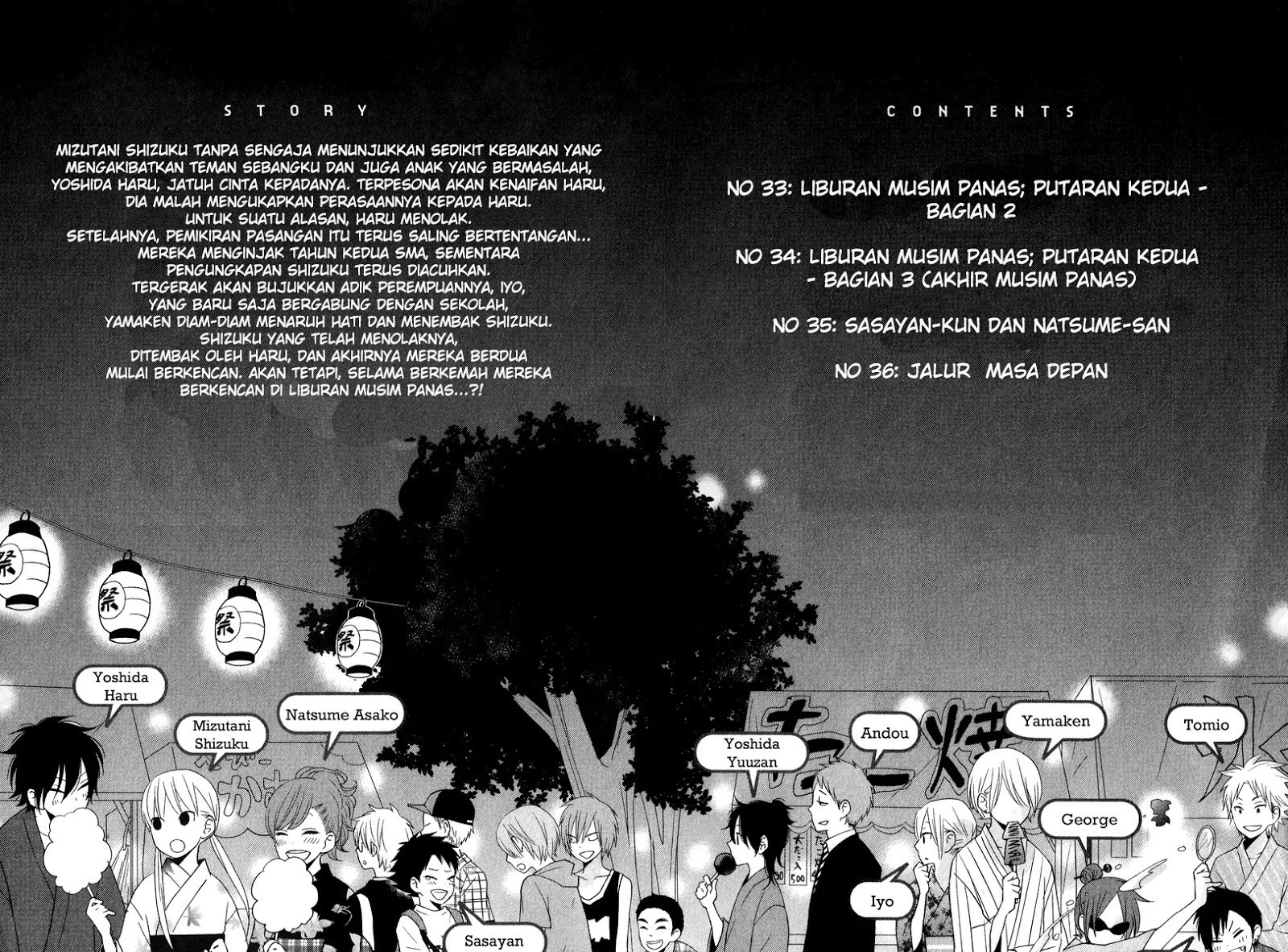 Tonari no Kaibutsu-kun Chapter 33 Bahasa Indonesia