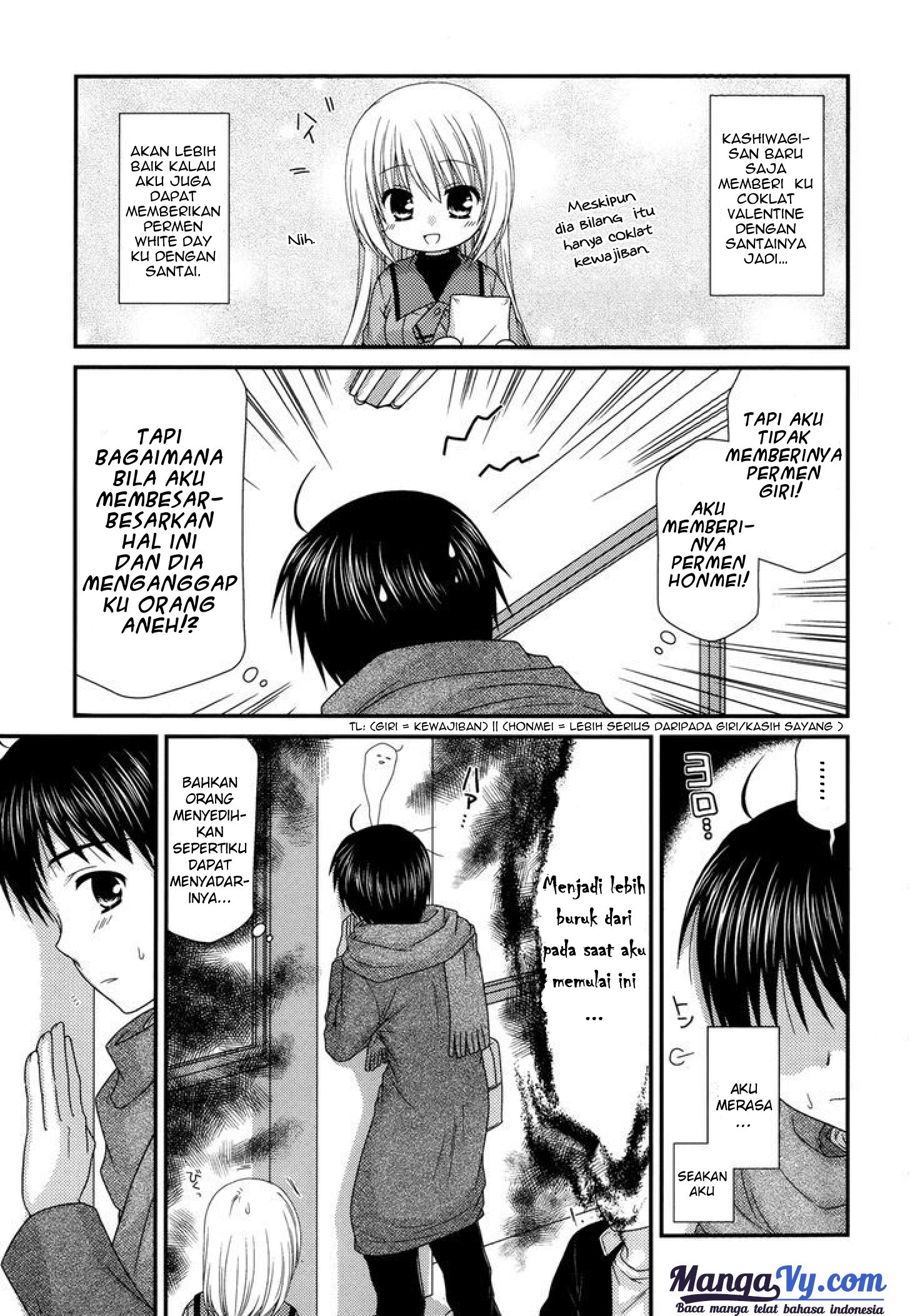 Tonari no Kashiwagi-san Chapter 39 Bahasa Indonesia