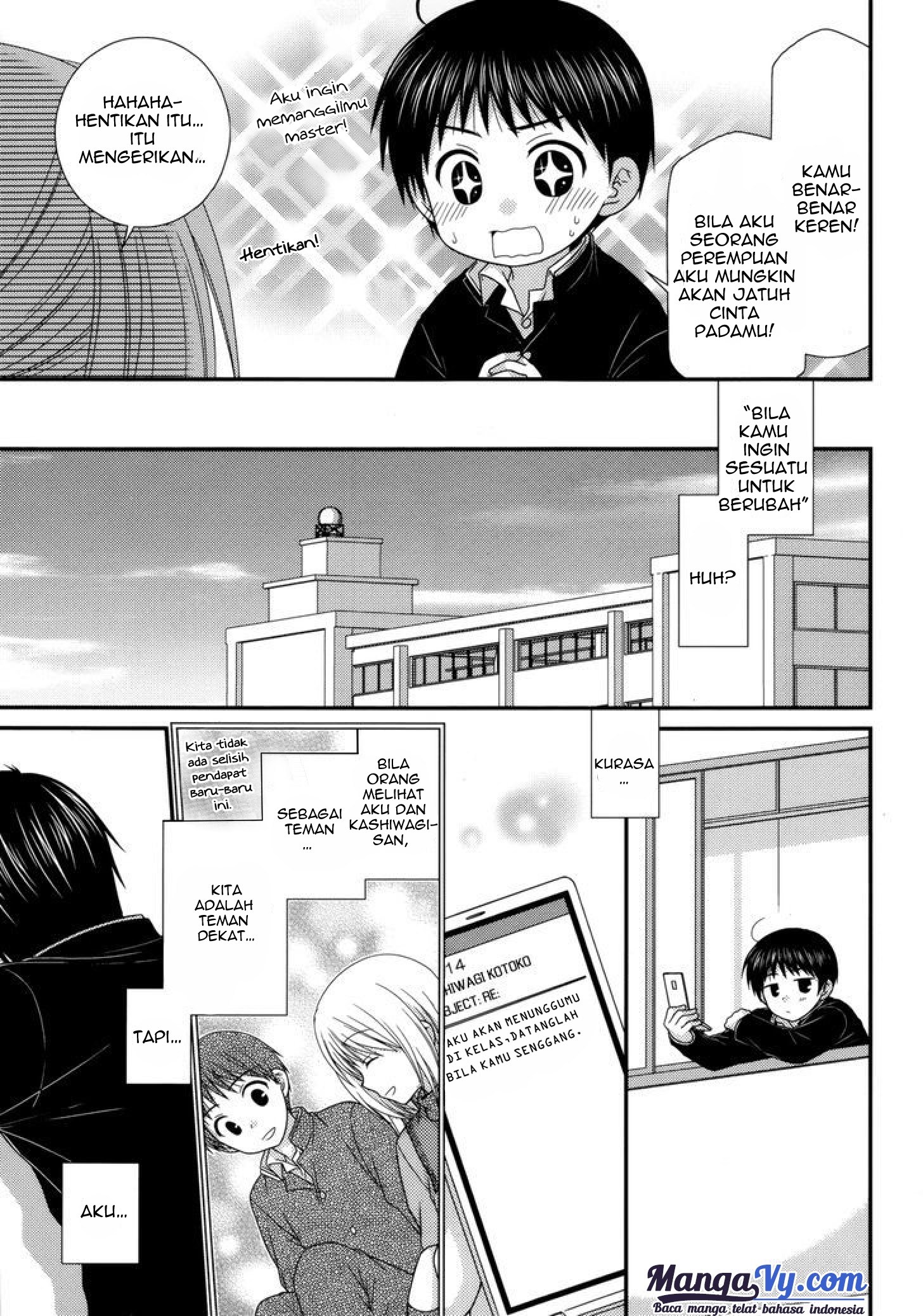 Tonari no Kashiwagi-san Chapter 39 Bahasa Indonesia