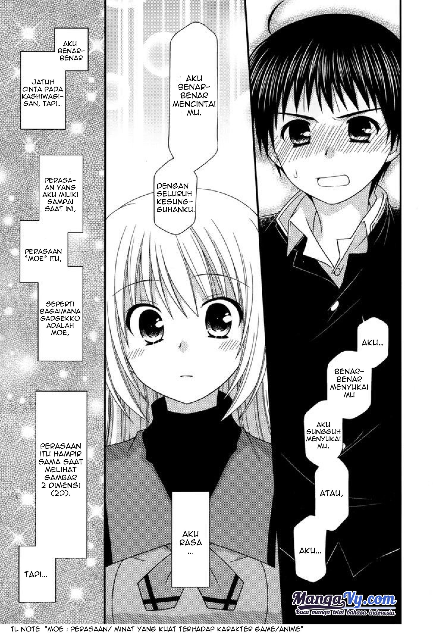 Tonari no Kashiwagi-san Chapter 39 Bahasa Indonesia