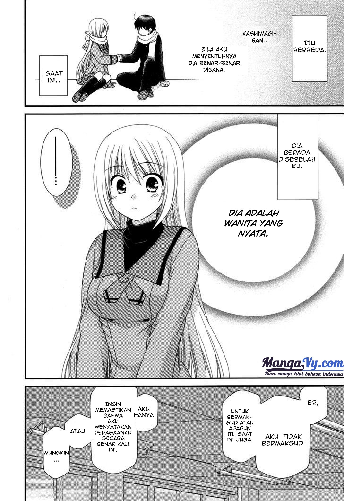 Tonari no Kashiwagi-san Chapter 39 Bahasa Indonesia