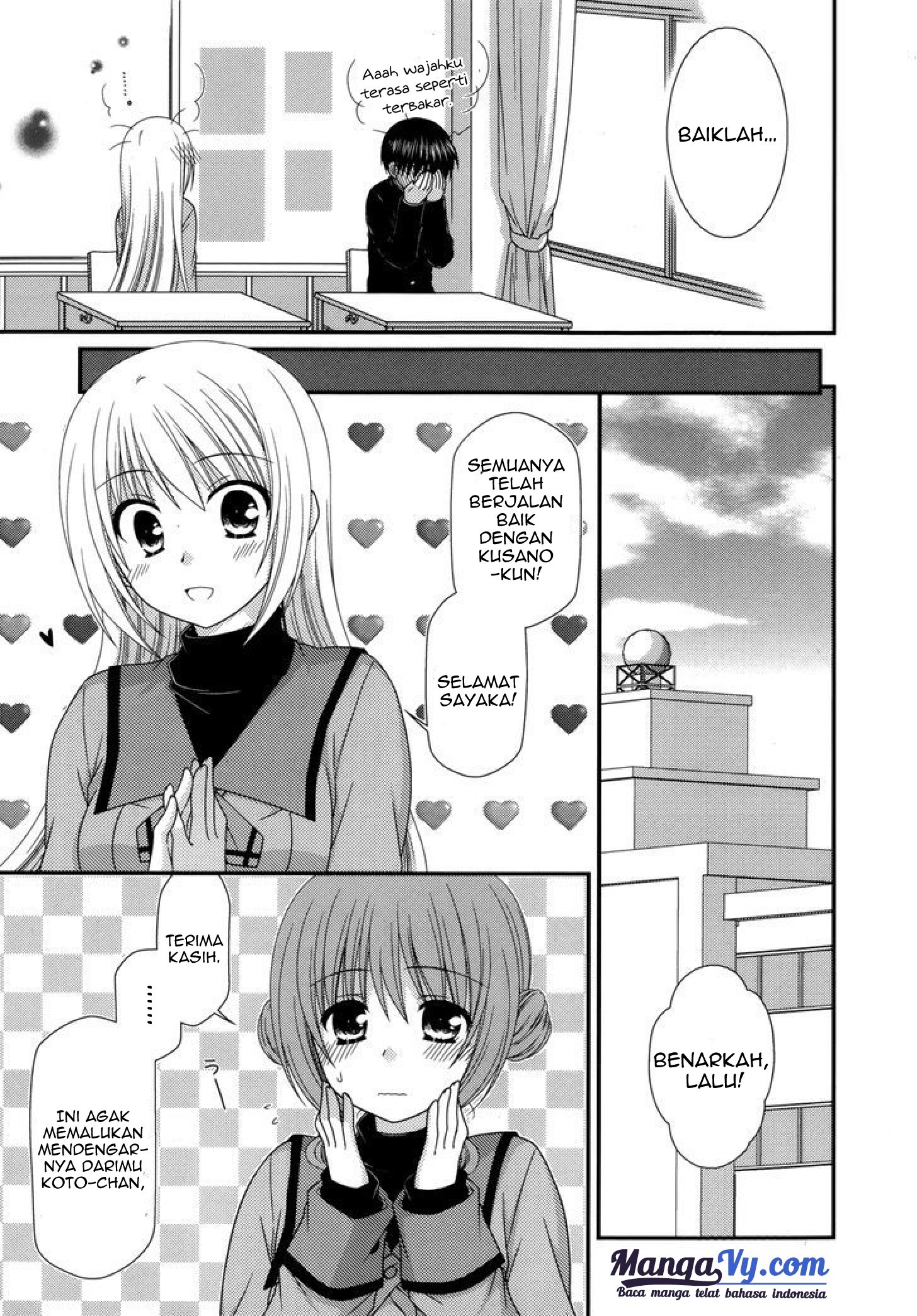 Tonari no Kashiwagi-san Chapter 39 Bahasa Indonesia