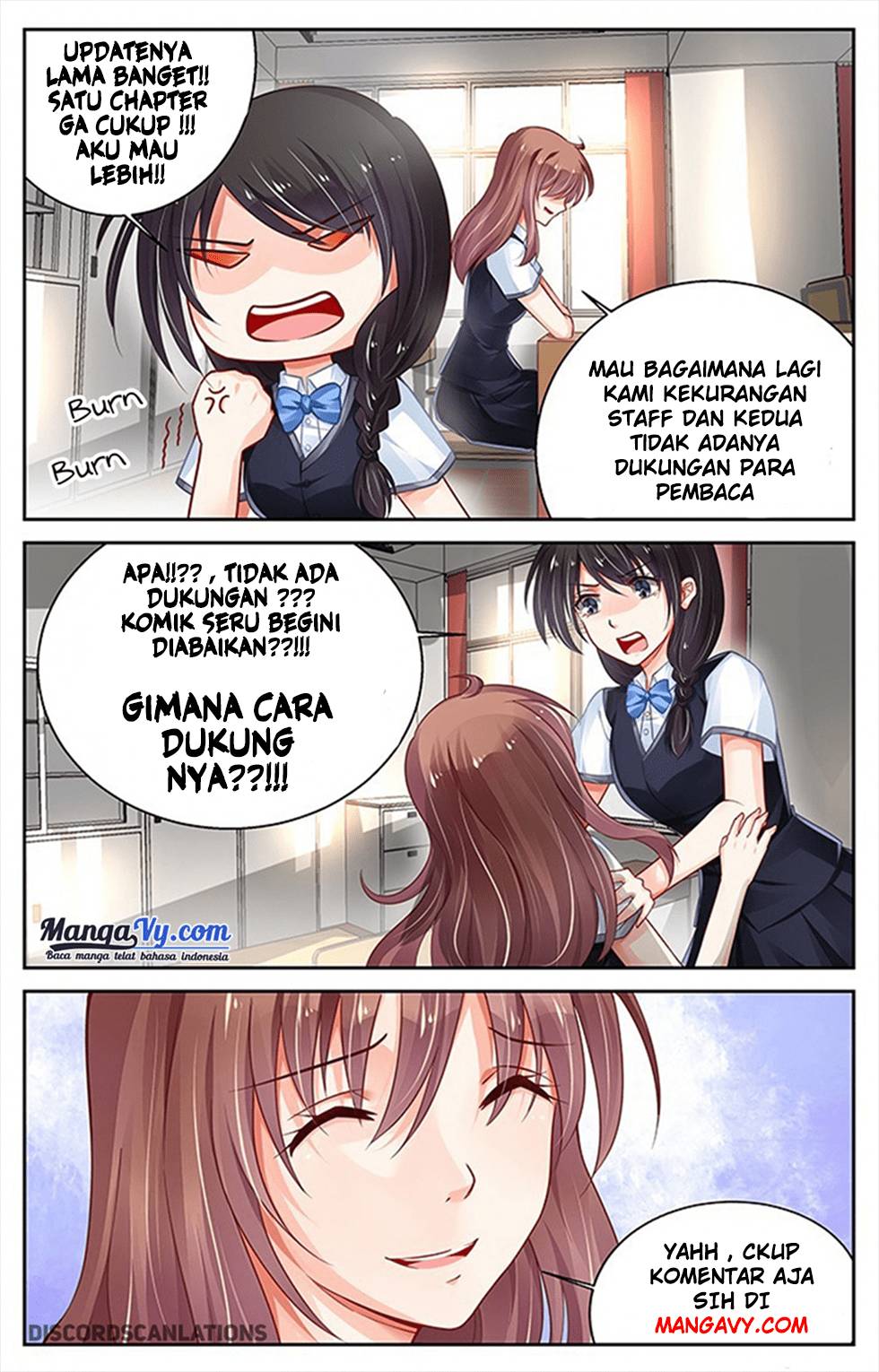 Tonari no Kashiwagi-san Chapter 39 Bahasa Indonesia