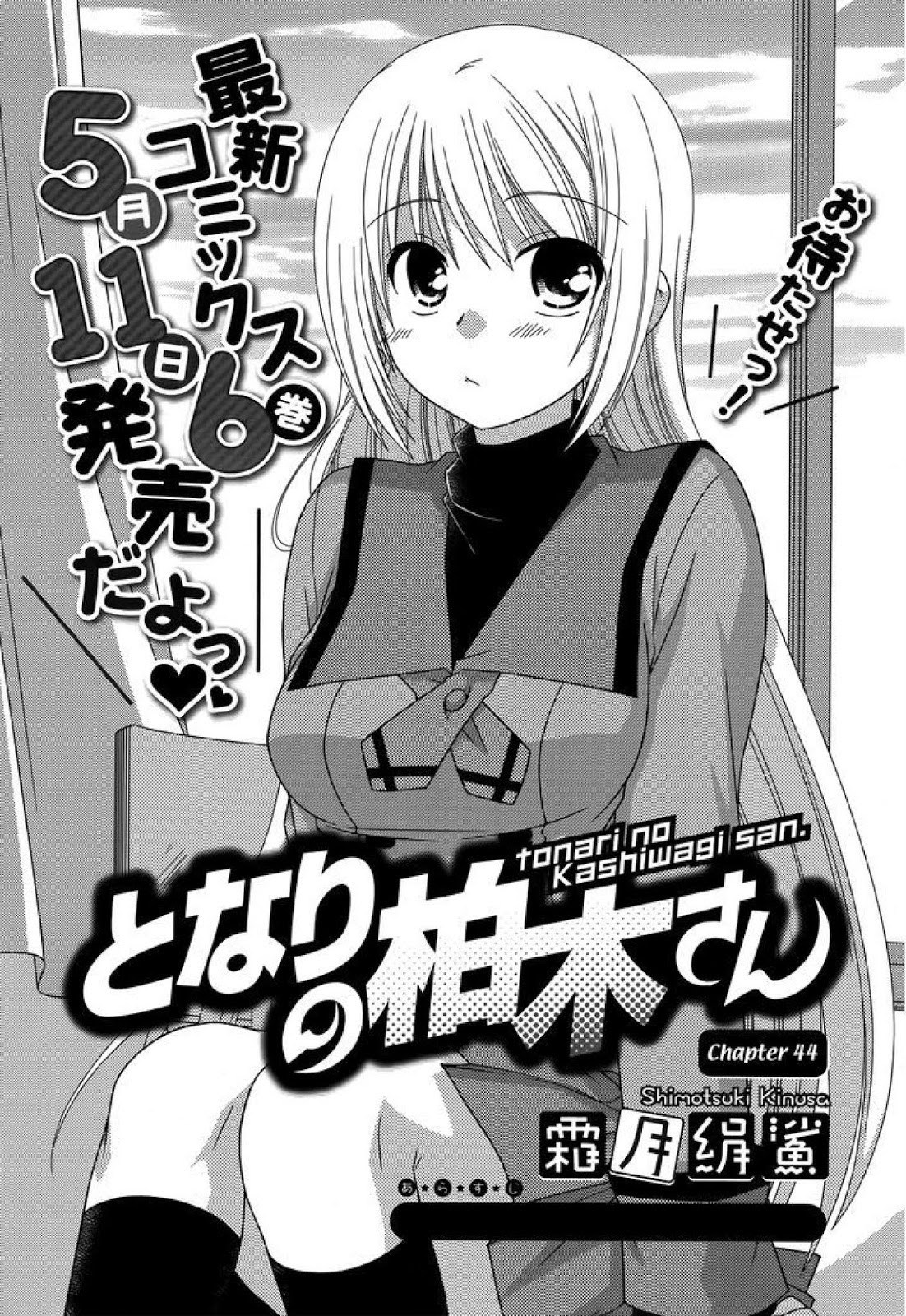 Tonari no Kashiwagi-san Chapter 44 Bahasa Indonesia