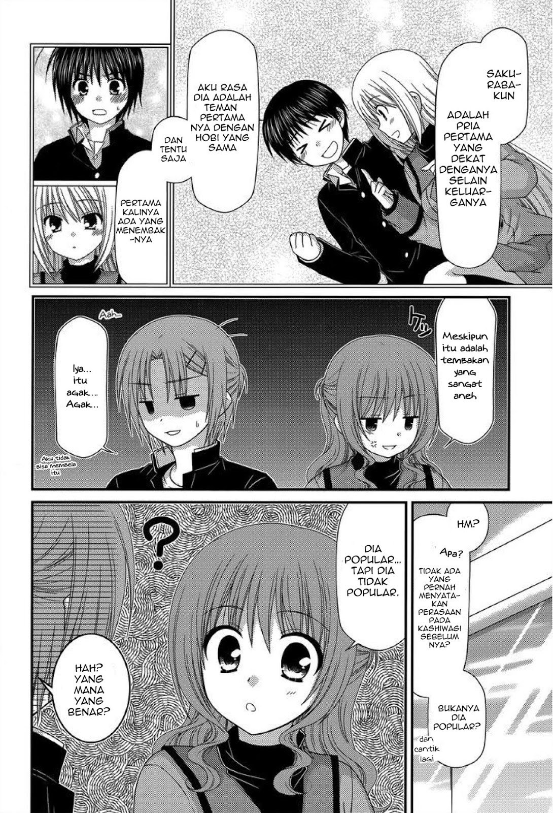 Tonari no Kashiwagi-san Chapter 44 Bahasa Indonesia