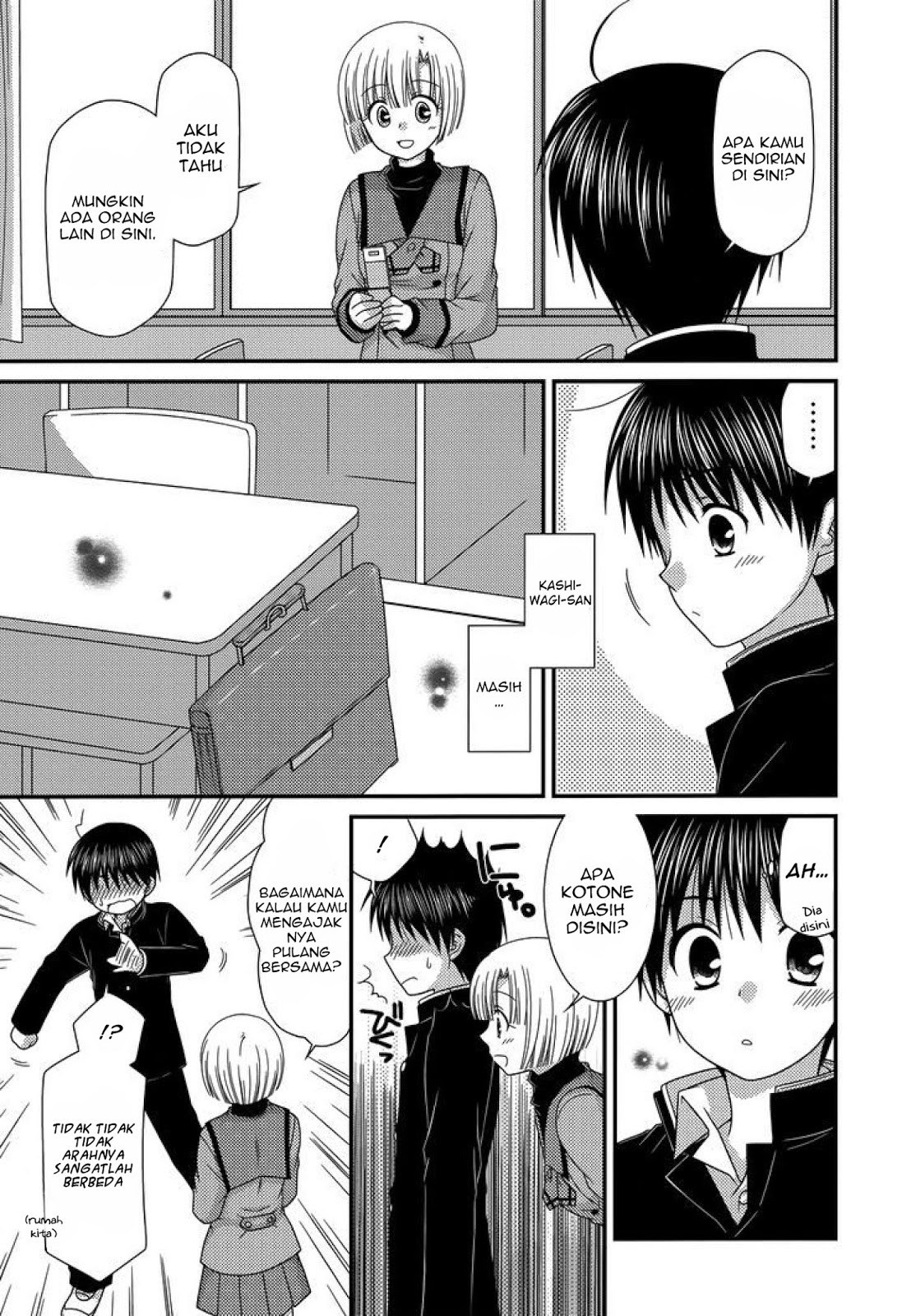 Tonari no Kashiwagi-san Chapter 44 Bahasa Indonesia