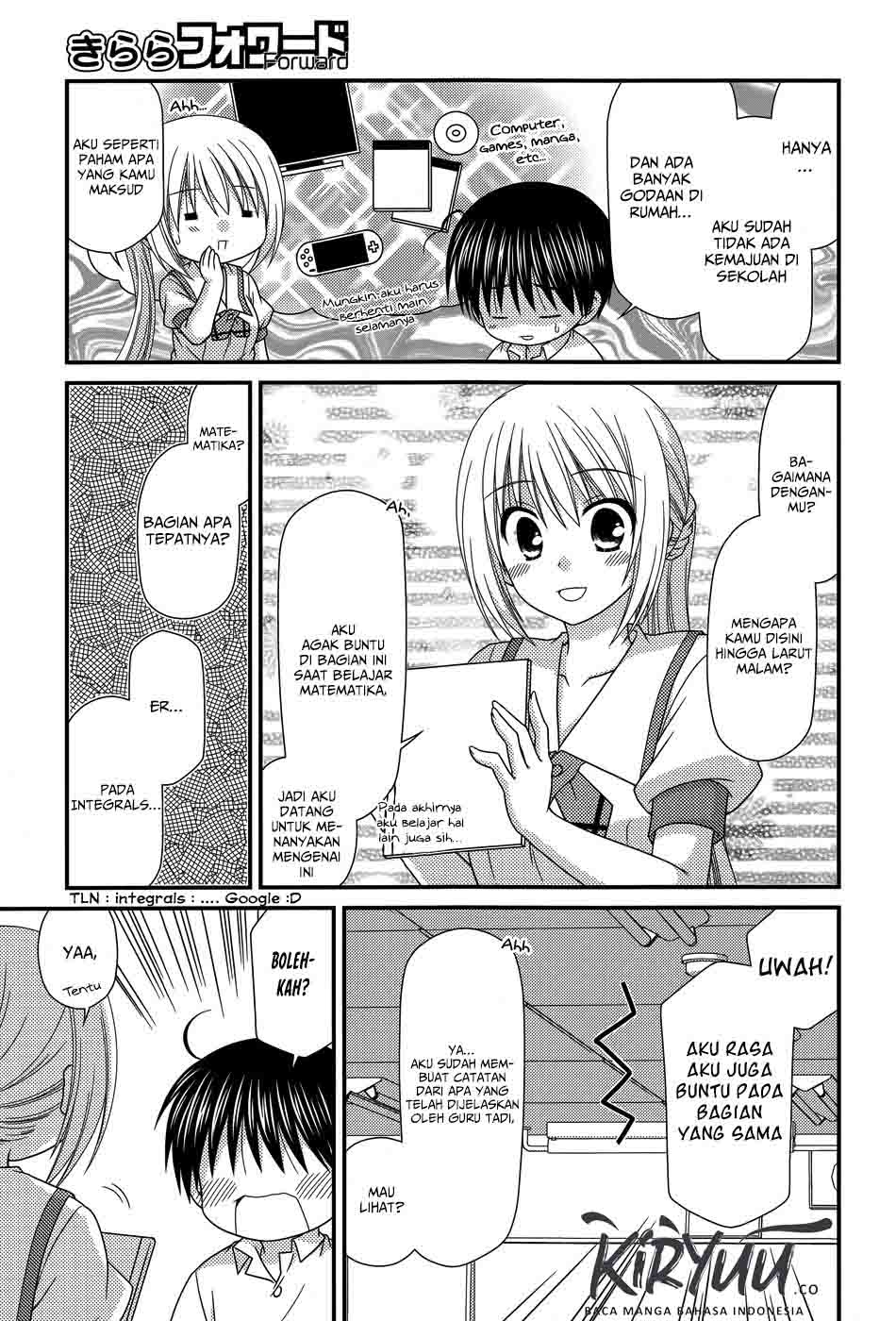 Tonari no Kashiwagi-san Chapter 53 Bahasa Indonesia