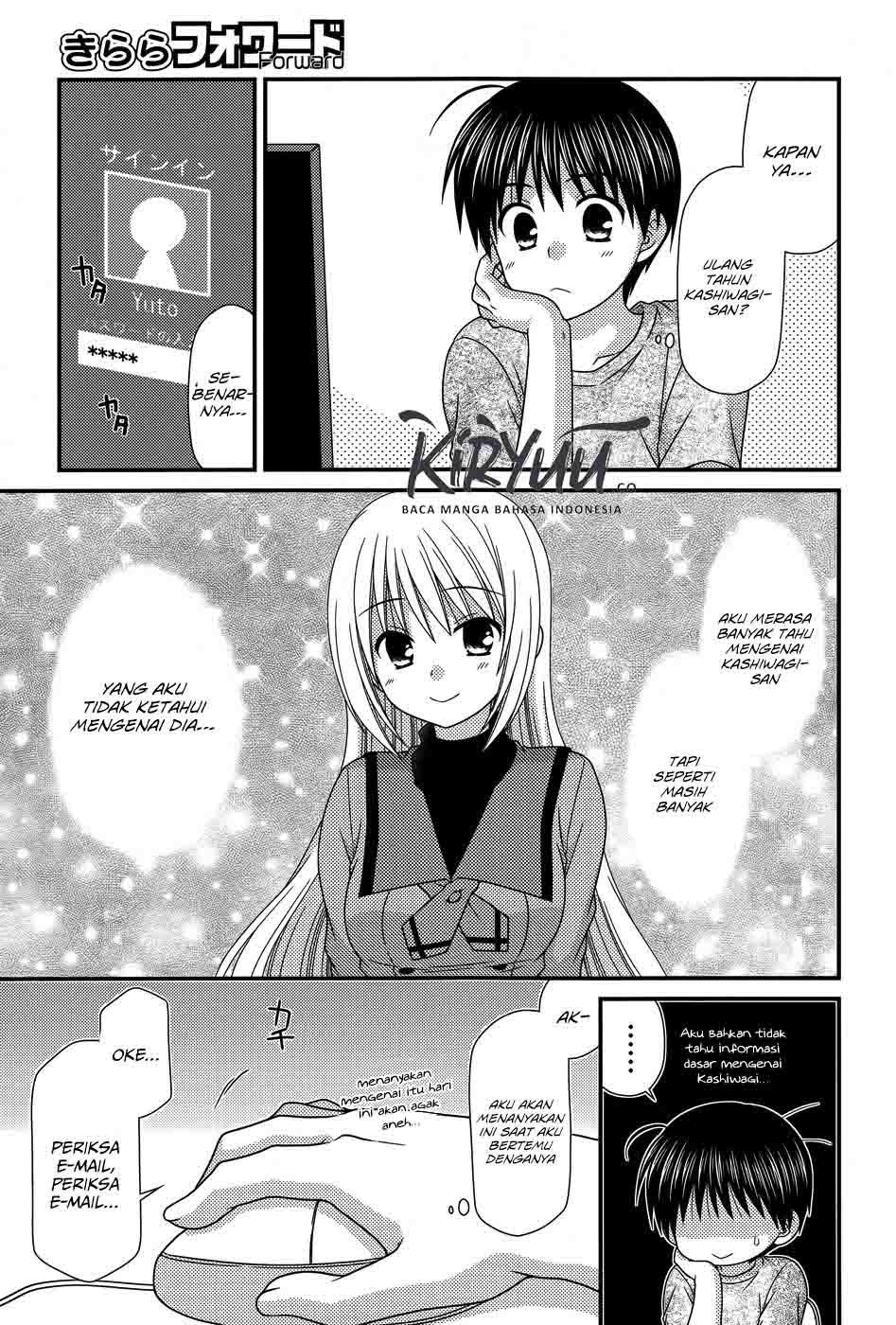 Tonari no Kashiwagi-san Chapter 54 Bahasa Indonesia