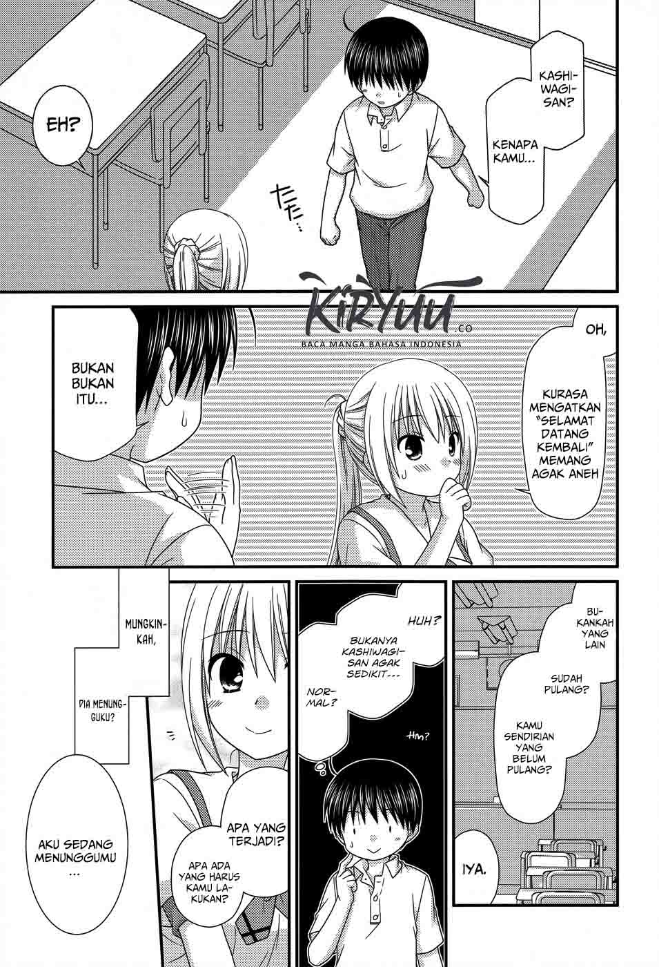 Tonari no Kashiwagi-san Chapter 55 Bahasa Indonesia