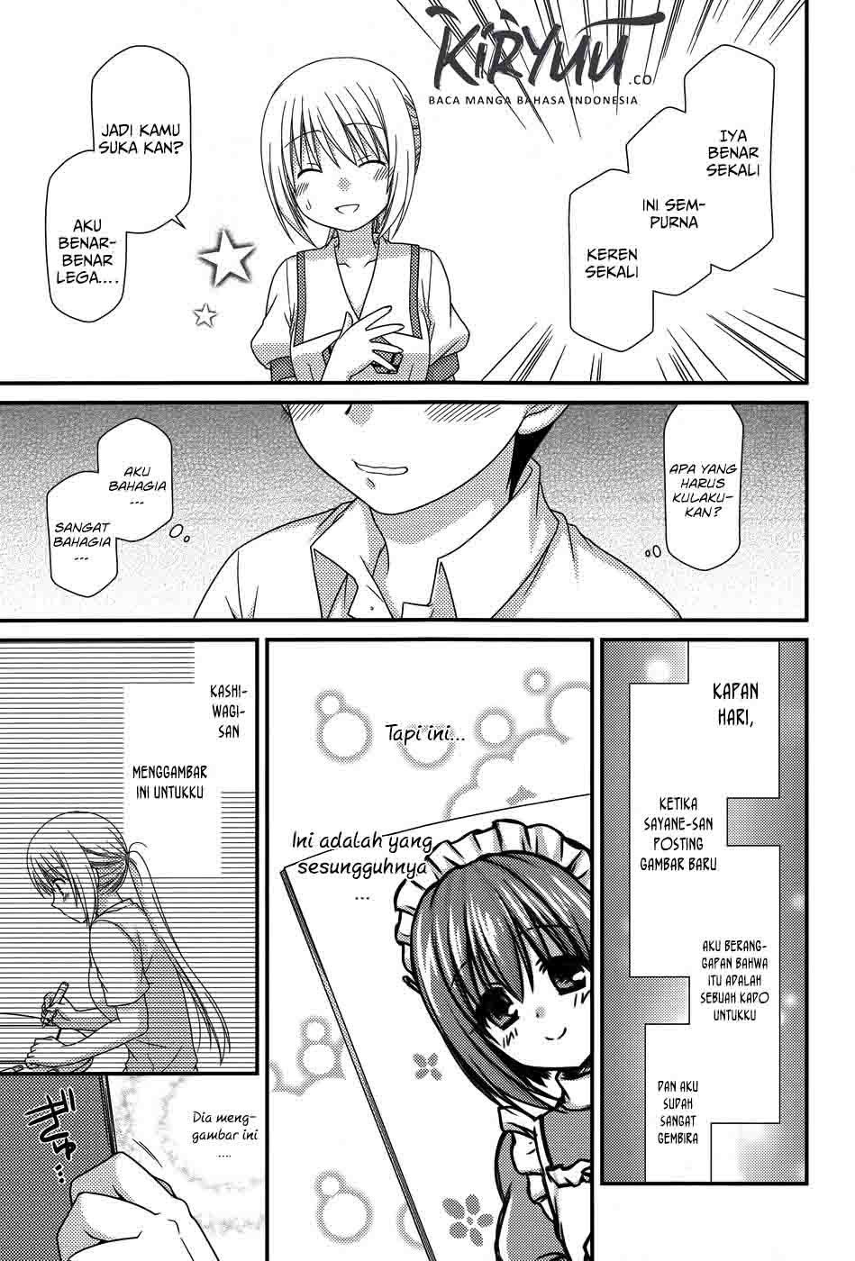 Tonari no Kashiwagi-san Chapter 55 Bahasa Indonesia