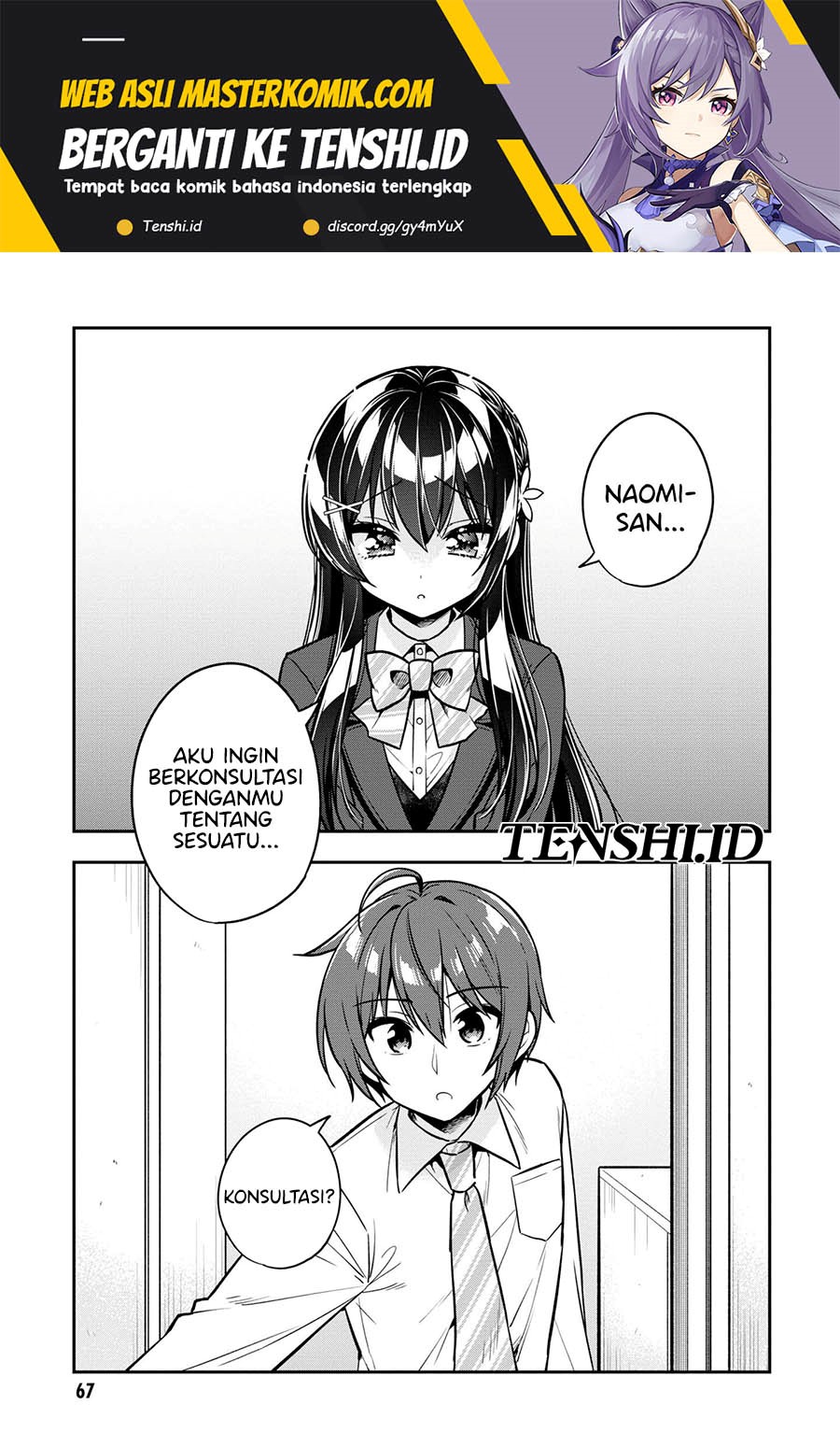 Tonari No Kuuderera O Amayakashitara Chapter 08 Bahasa Indonesia