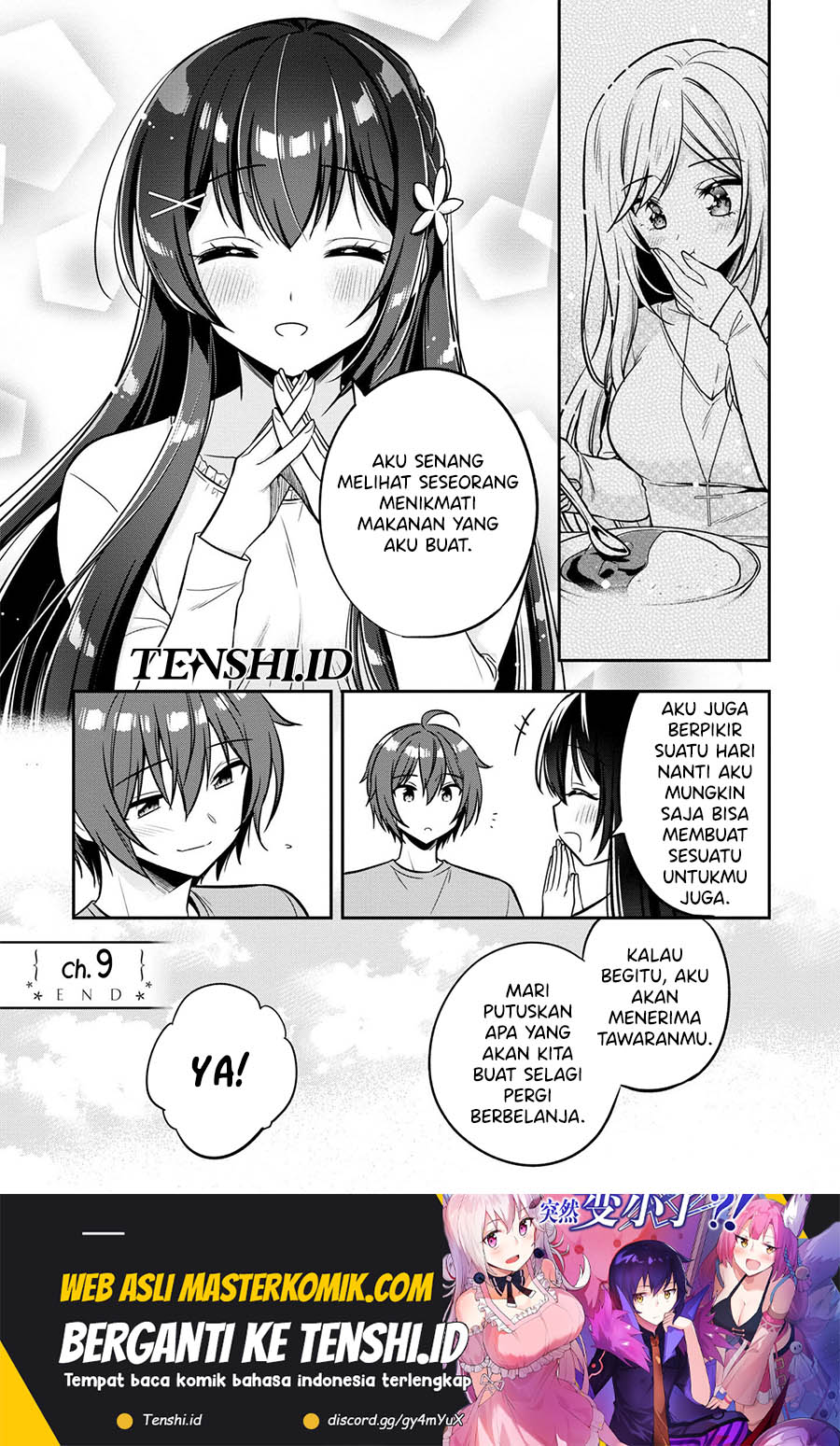 Tonari No Kuuderera O Amayakashitara, Uchi No Aikagi O Watasu Koto Ni Natta chapter 9