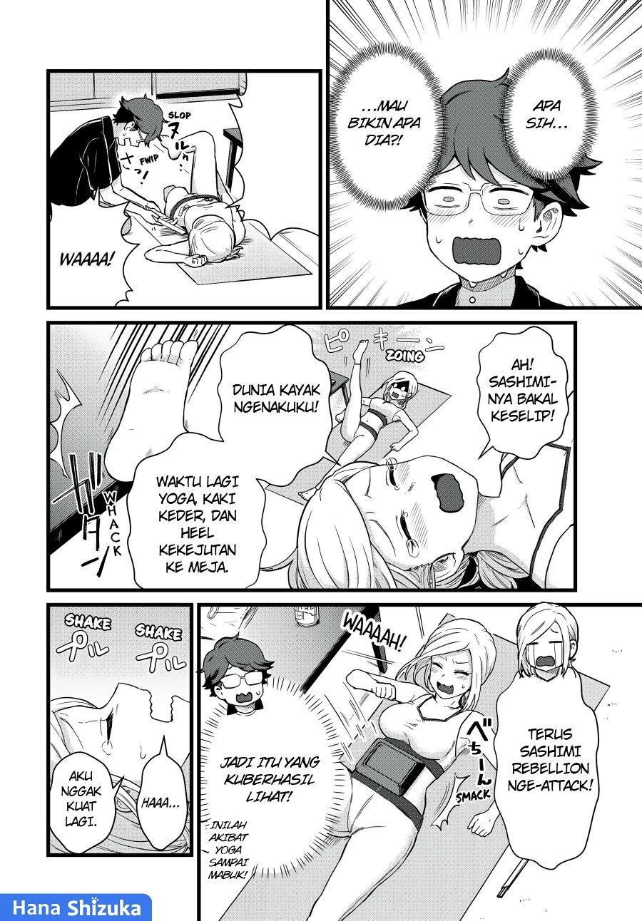 Tonari no Kuroki-san wa Nomu to Yabai Chapter 26 Bahasa Indonesia