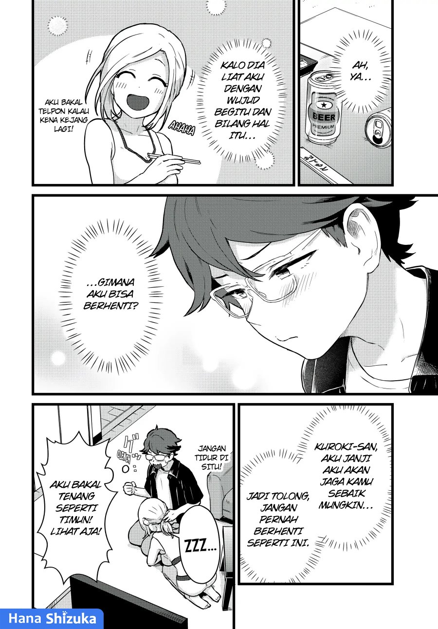 Tonari no Kuroki-san wa Nomu to Yabai Chapter 26 Bahasa Indonesia
