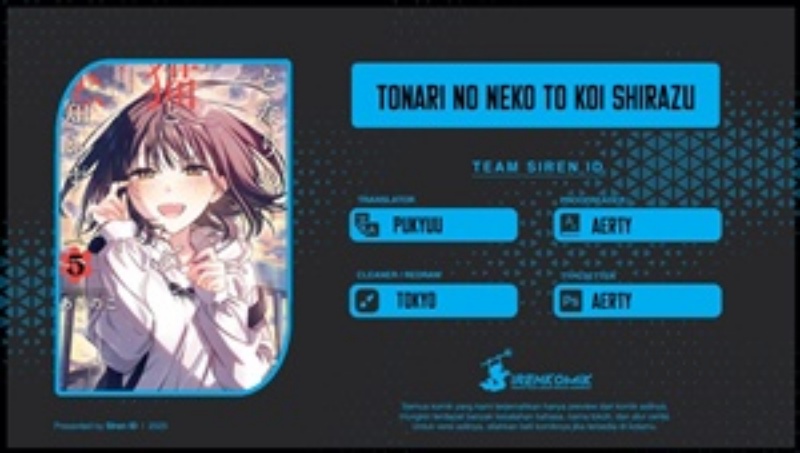 Tonari no Neko to Koi Shirazu Chapter 27 Bahasa Indonesia