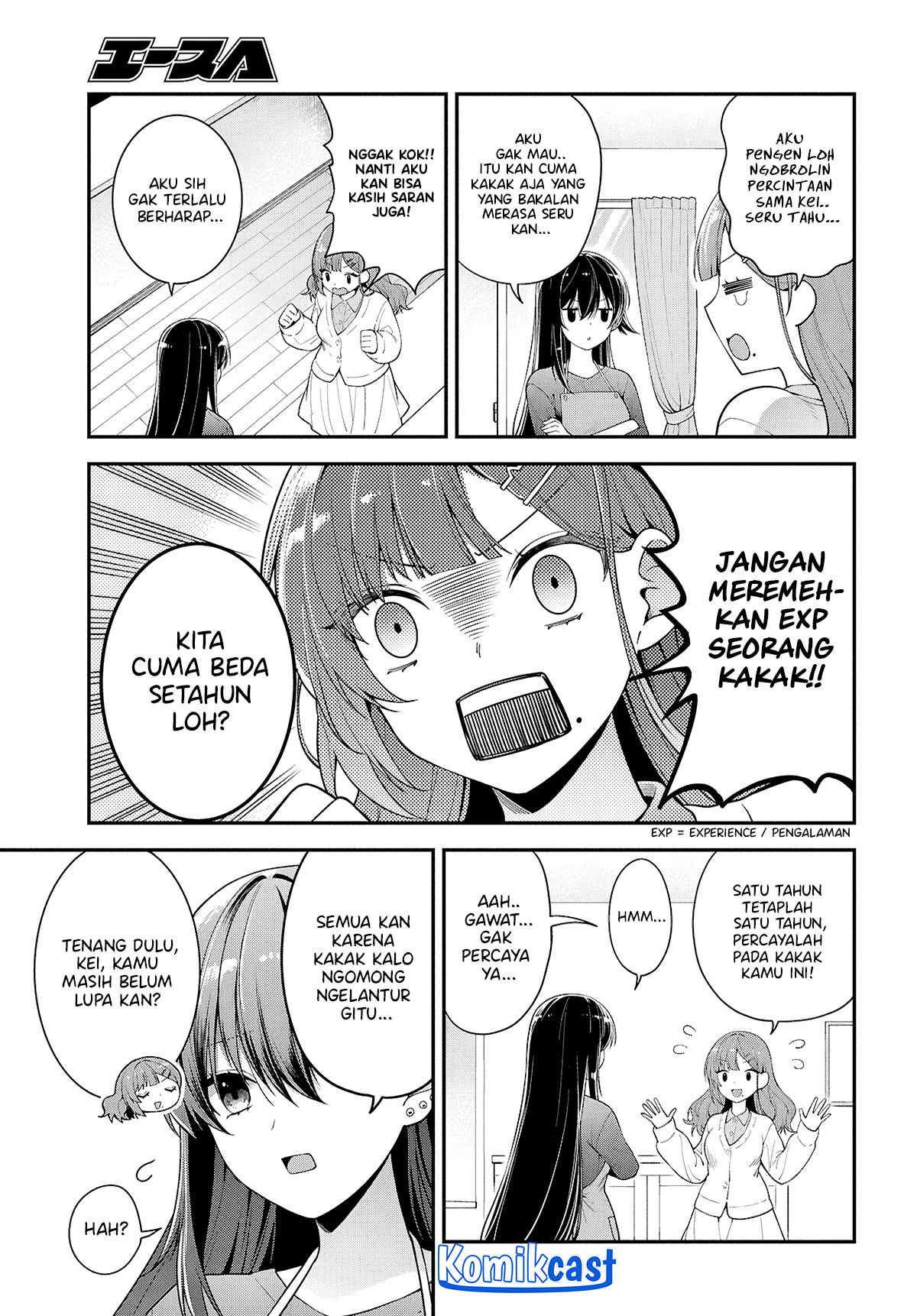 Tonari no Seki no Yankee Shimizu-san ga Kami o Kuroku Sometekita chapter 4