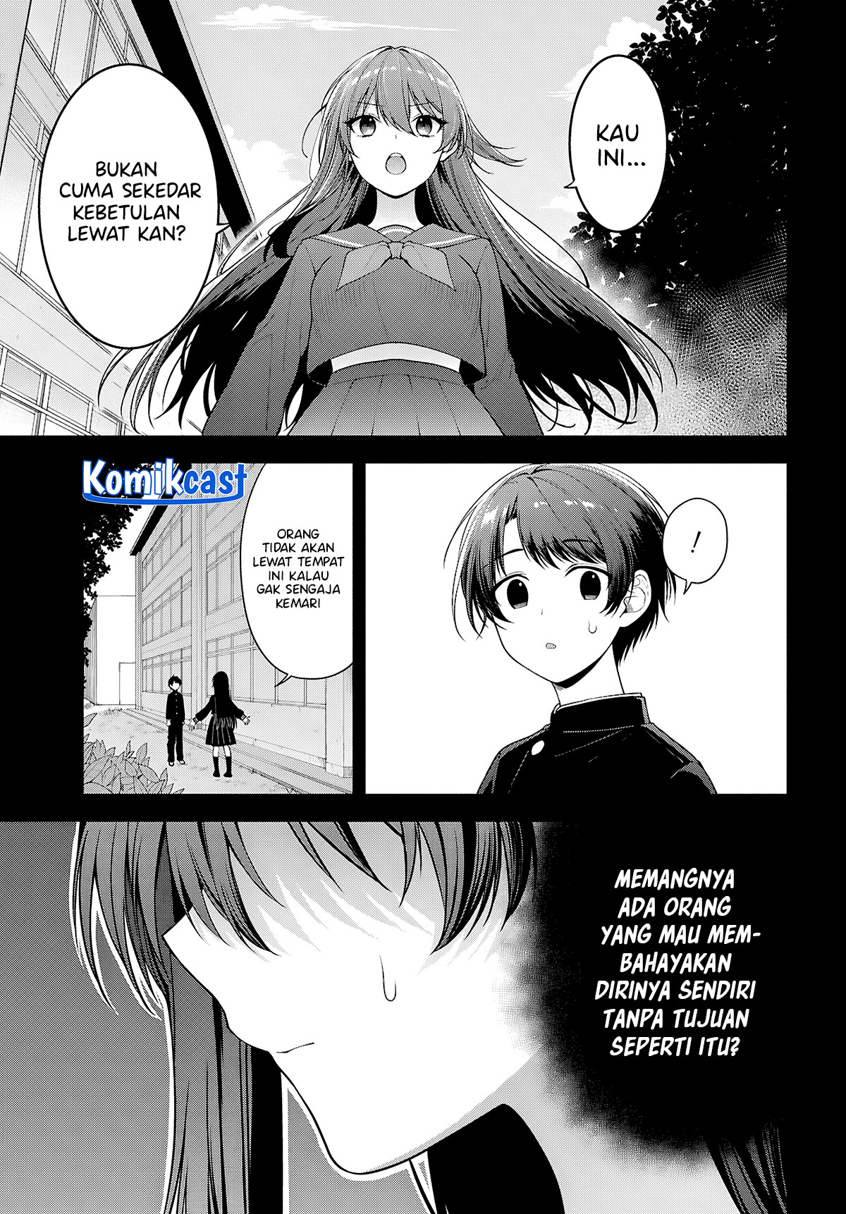 Tonari no Seki no Yankee Shimizu-san ga Kami o Kuroku Sometekita chapter 4
