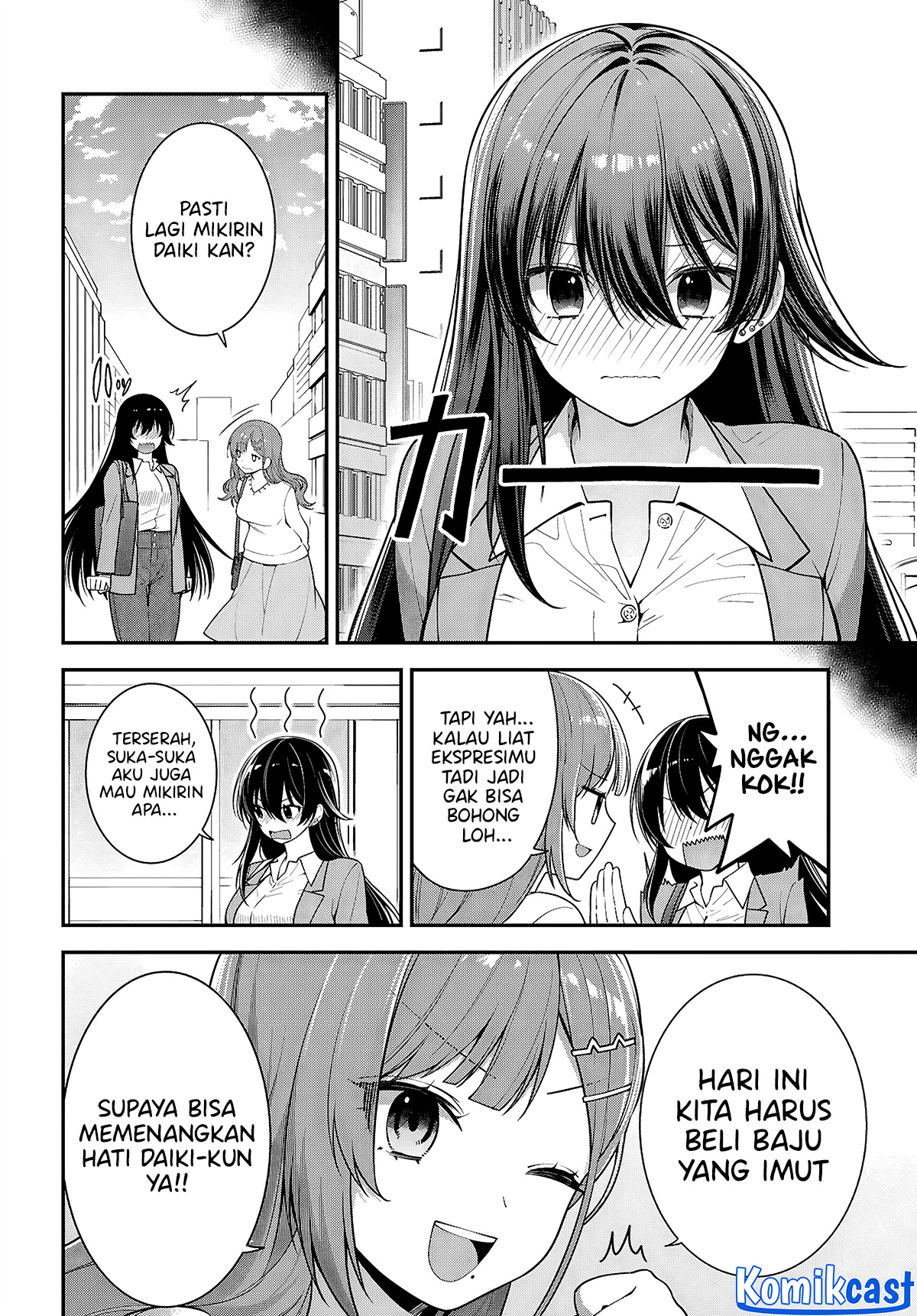 Tonari no Seki no Yankee Shimizu-san ga Kami o Kuroku Sometekita chapter 5