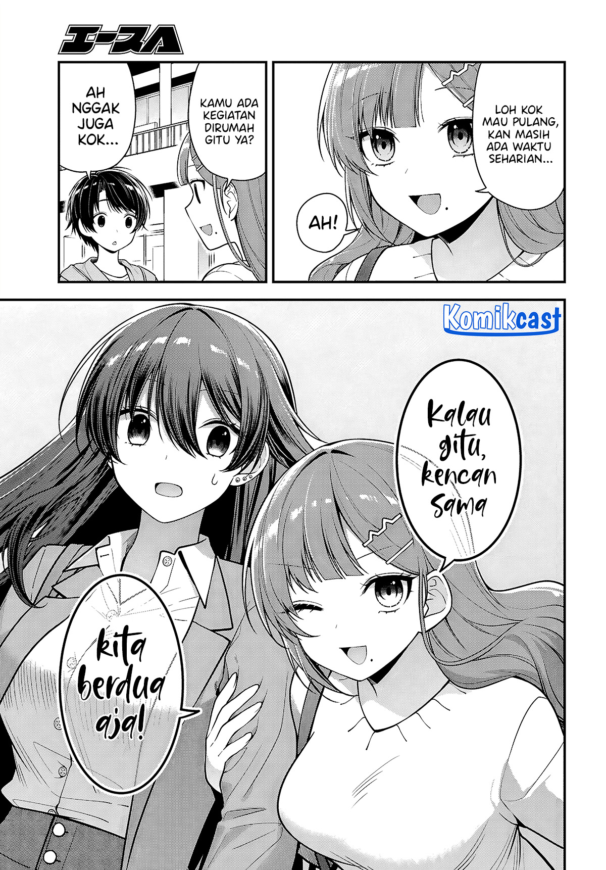 Tonari no Seki no Yankee Shimizu-san ga Kami o Kuroku Sometekita chapter 5