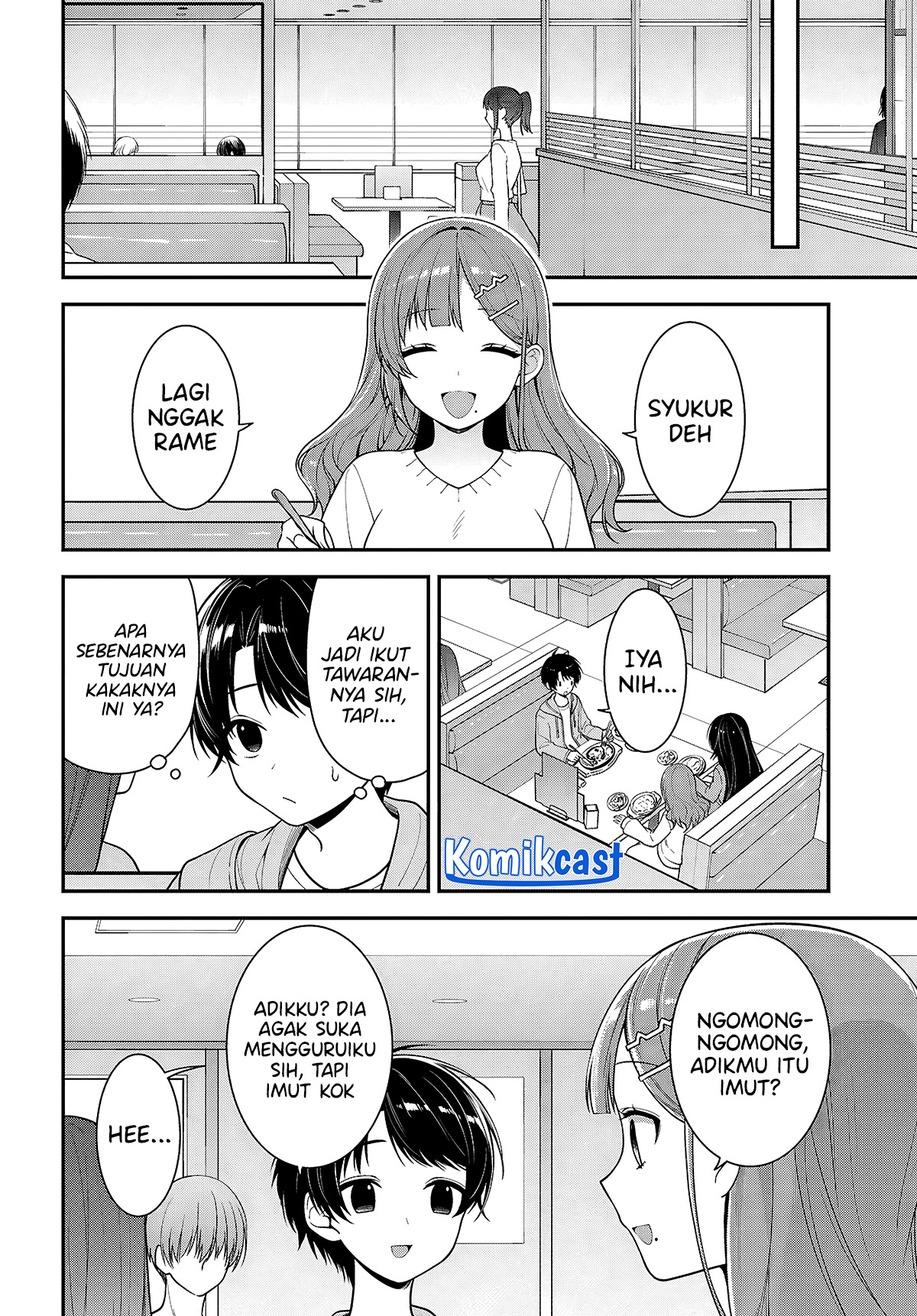 Tonari no Seki no Yankee Shimizu-san ga Kami o Kuroku Sometekita chapter 5