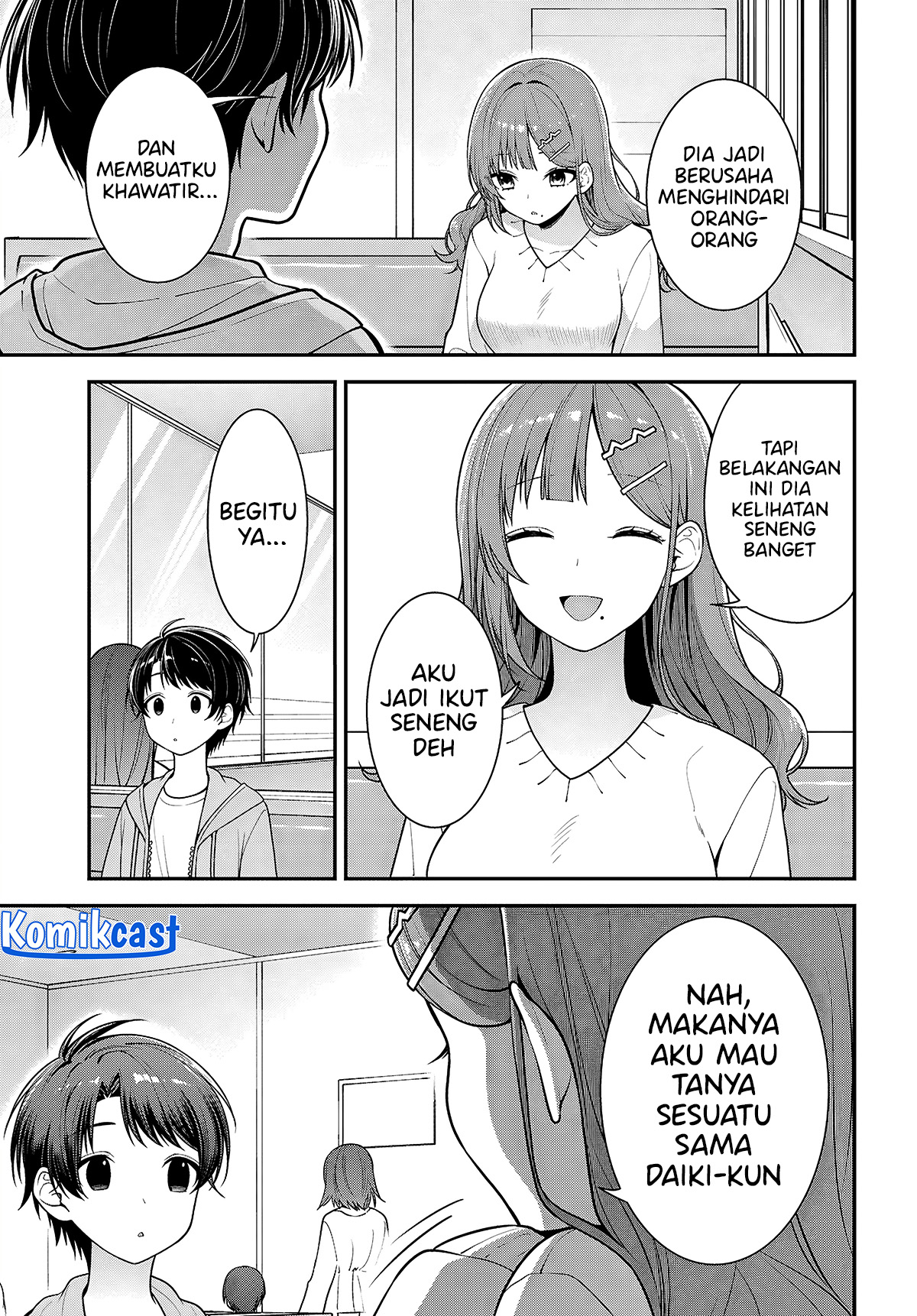 Tonari no Seki no Yankee Shimizu-san ga Kami o Kuroku Sometekita chapter 5