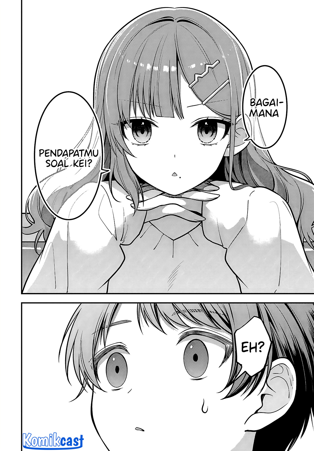 Tonari no Seki no Yankee Shimizu-san ga Kami o Kuroku Sometekita chapter 5