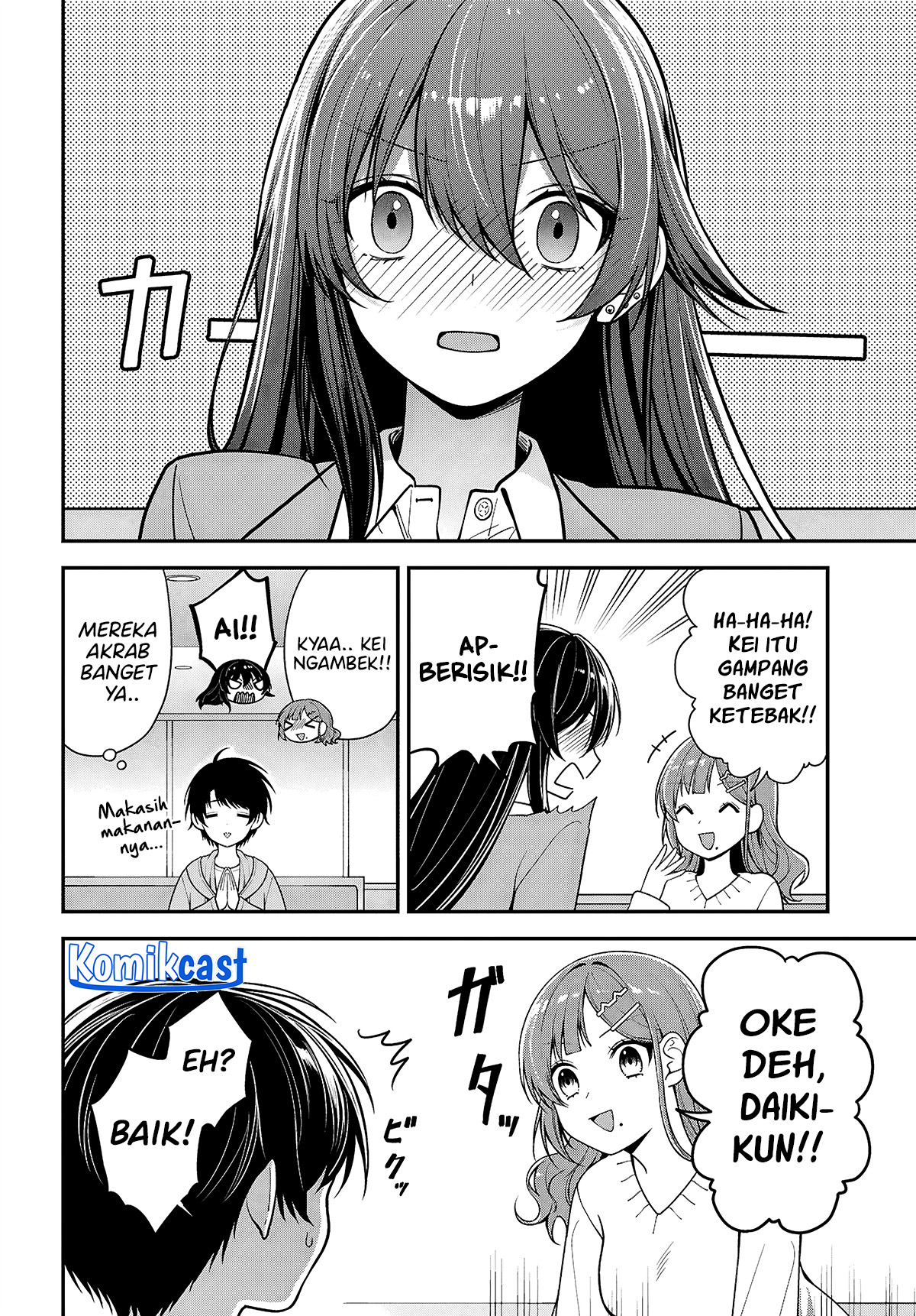 Tonari no Seki no Yankee Shimizu-san ga Kami o Kuroku Sometekita chapter 5