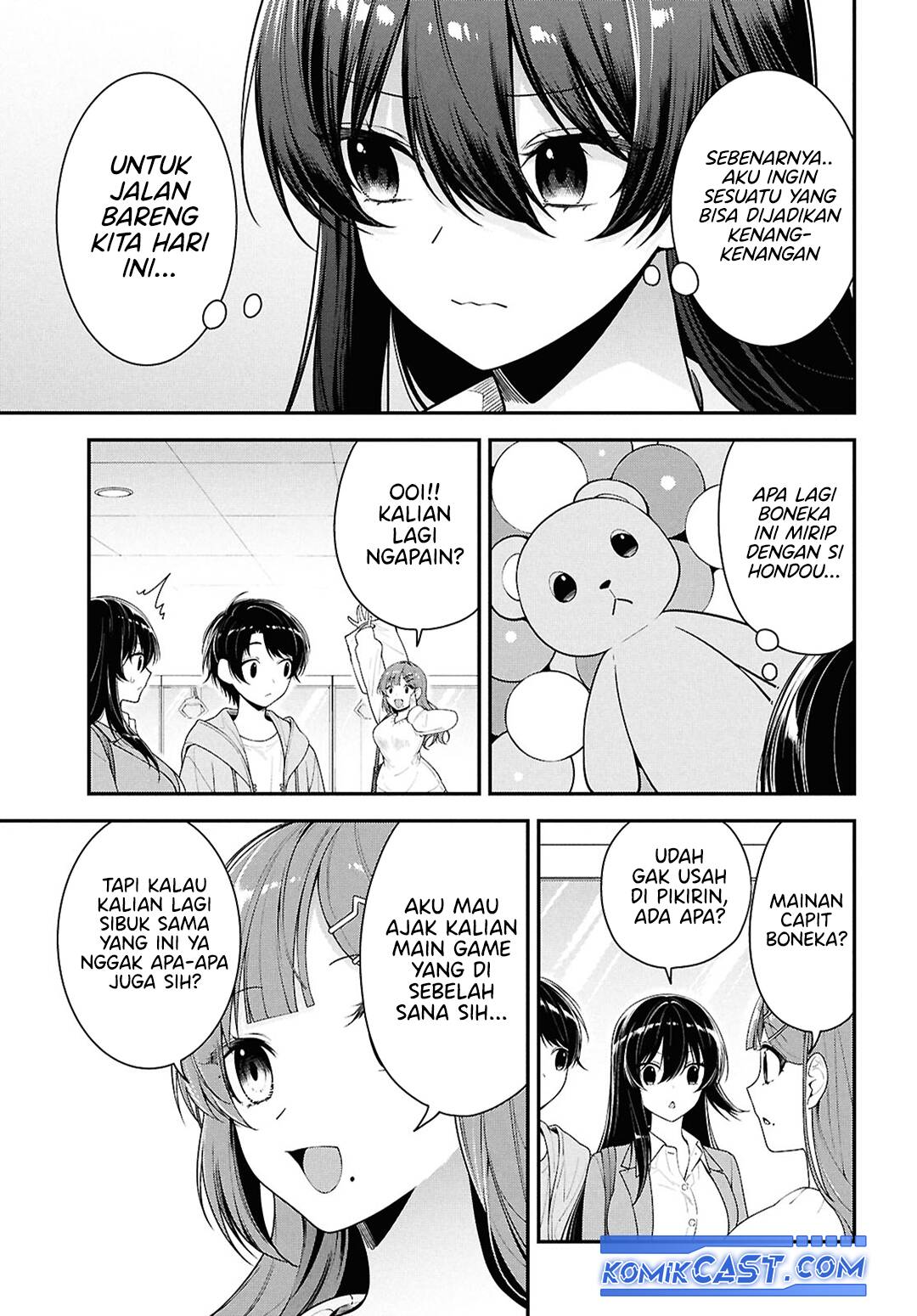 Tonari no Seki no Yankee Shimizu-san ga Kami o Kuroku Sometekita Chapter 07 Bahasa Indonesia