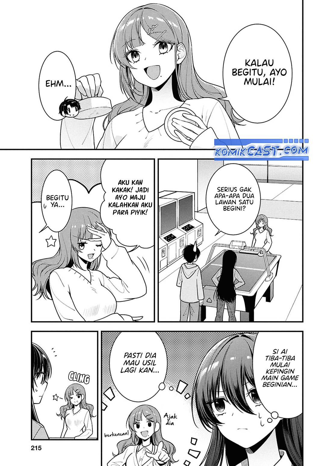 Tonari no Seki no Yankee Shimizu-san ga Kami o Kuroku Sometekita Chapter 07 Bahasa Indonesia