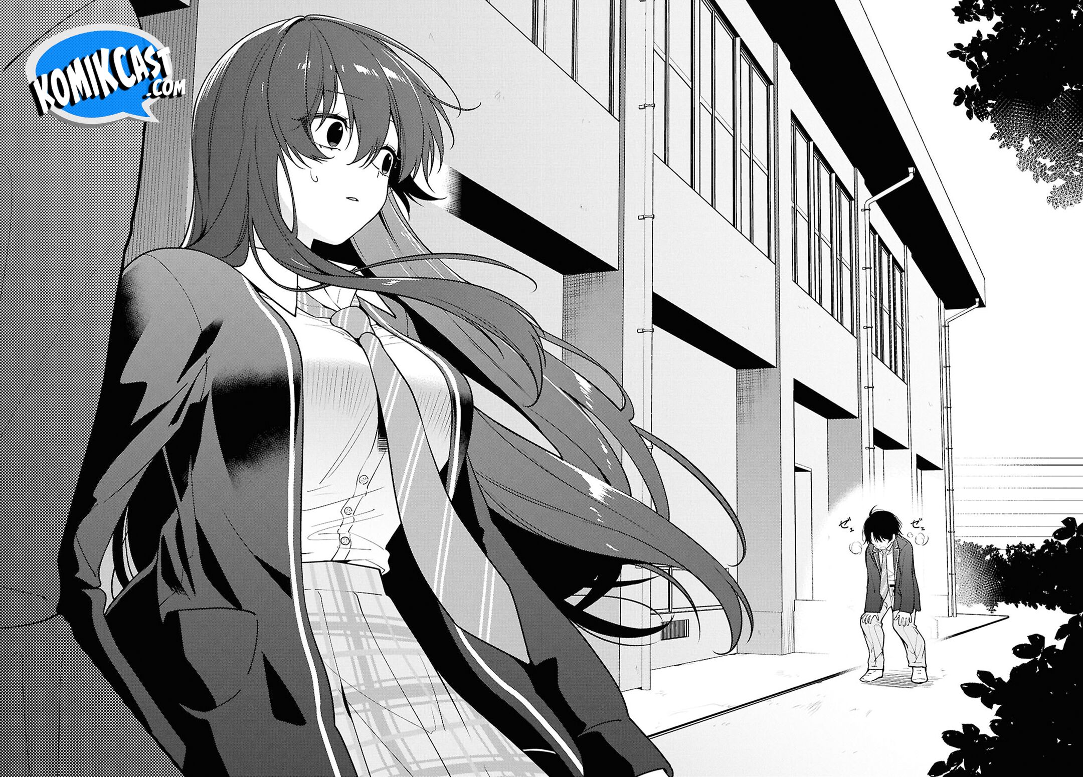 Tonari no Seki no Yankee Shimizu-san ga Kami o Kuroku Sometekita chapter 9