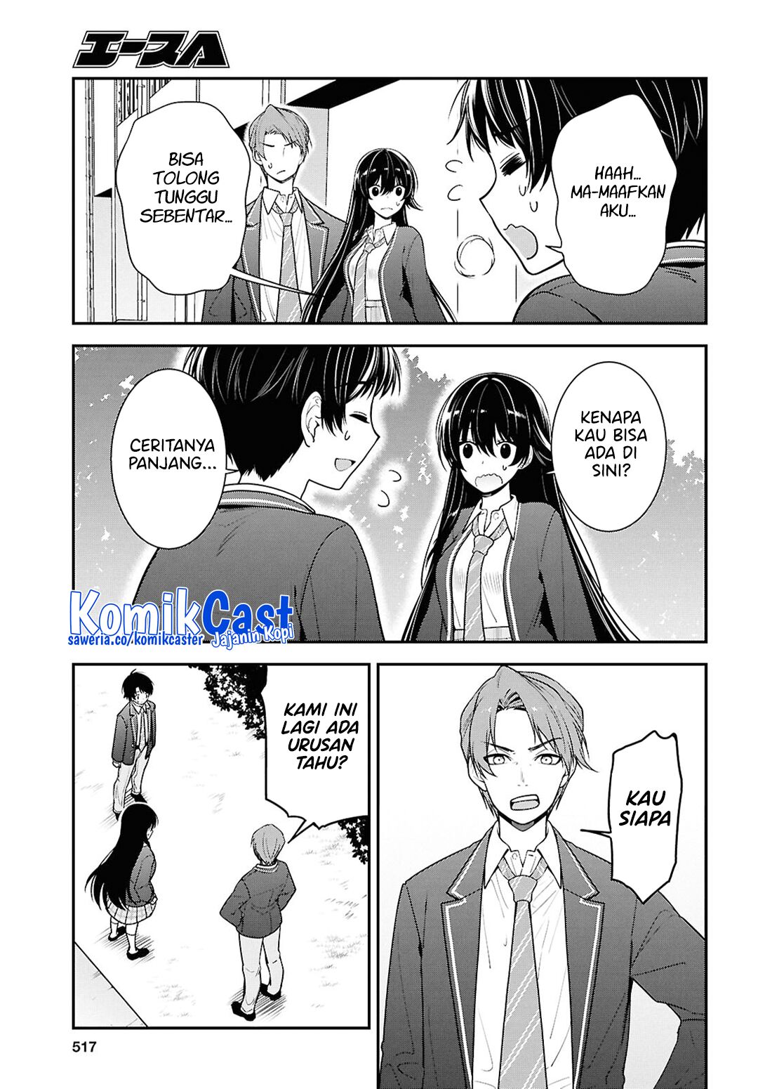 Tonari no Seki no Yankee Shimizu-san ga Kami o Kuroku Sometekita chapter 9