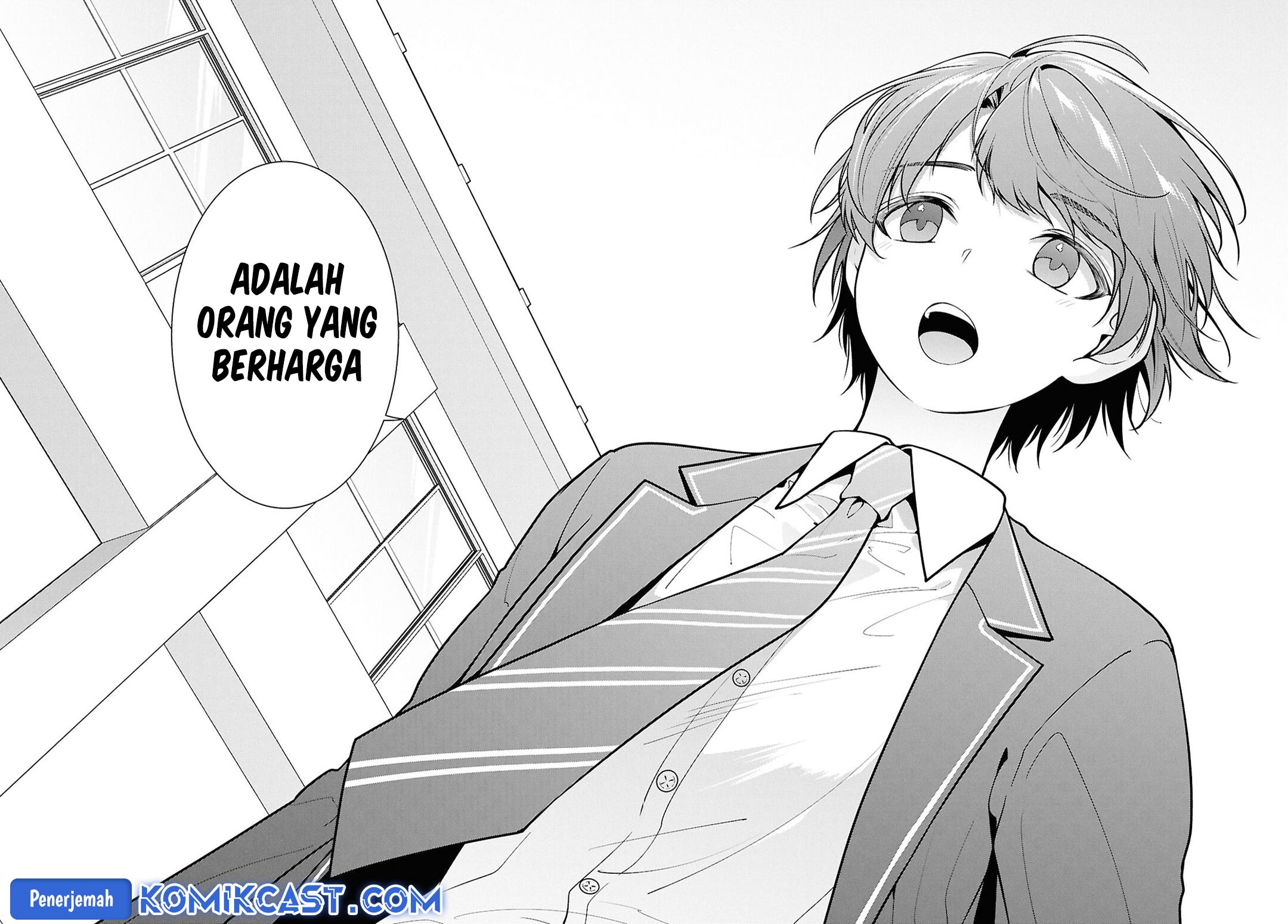 Tonari no Seki no Yankee Shimizu-san ga Kami o Kuroku Sometekita chapter 9