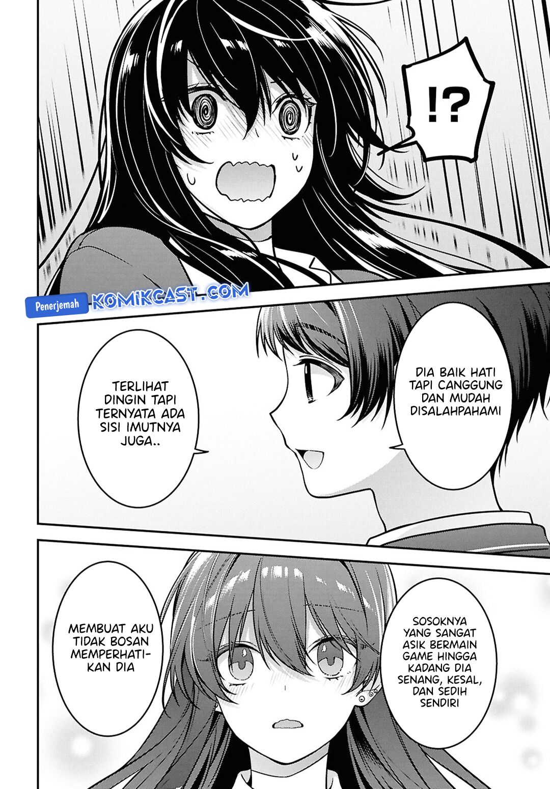 Tonari no Seki no Yankee Shimizu-san ga Kami o Kuroku Sometekita chapter 9
