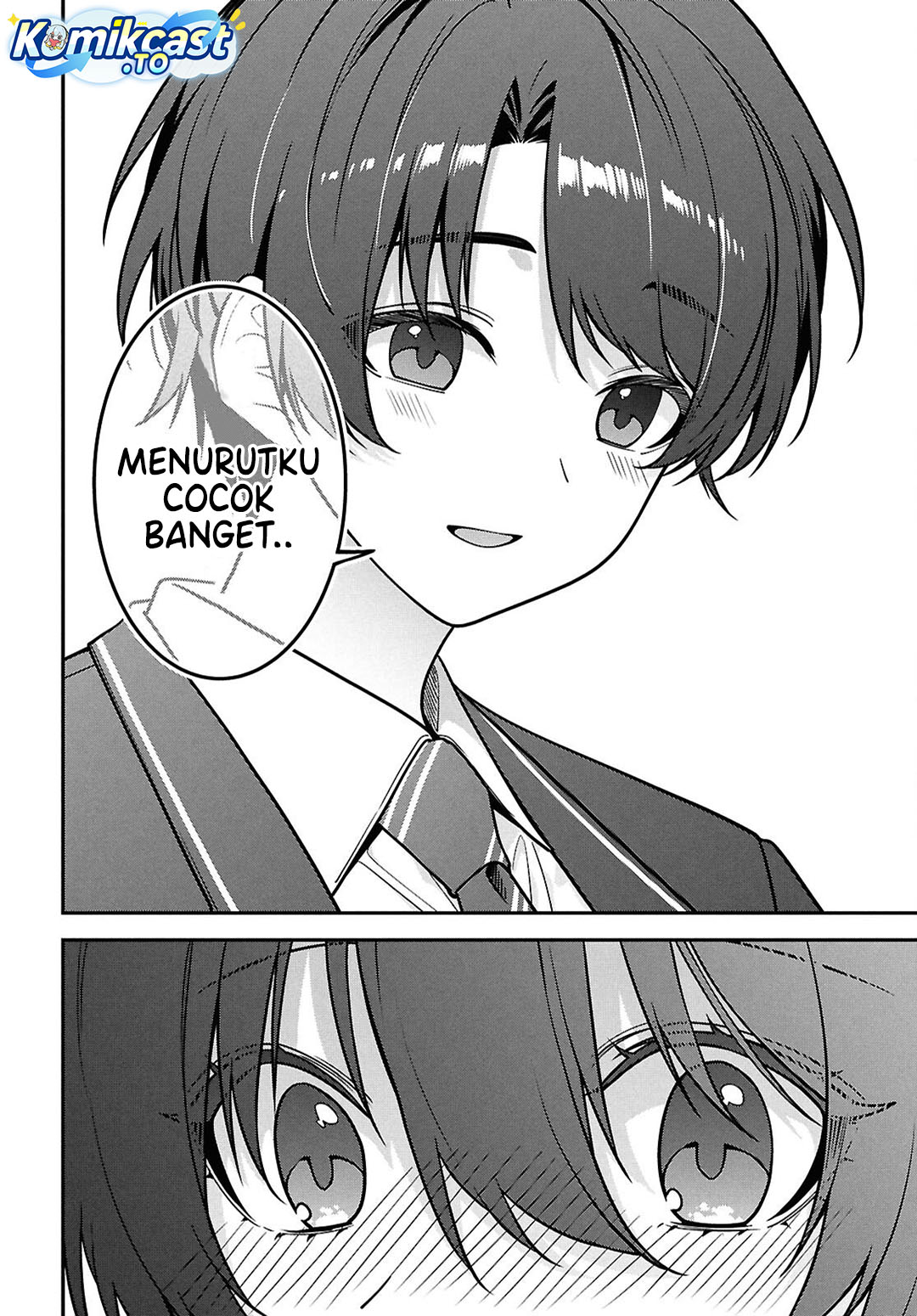 Tonari no Seki no Yankee Shimizu-san ga Kami o Kuroku Sometekita chapter 14